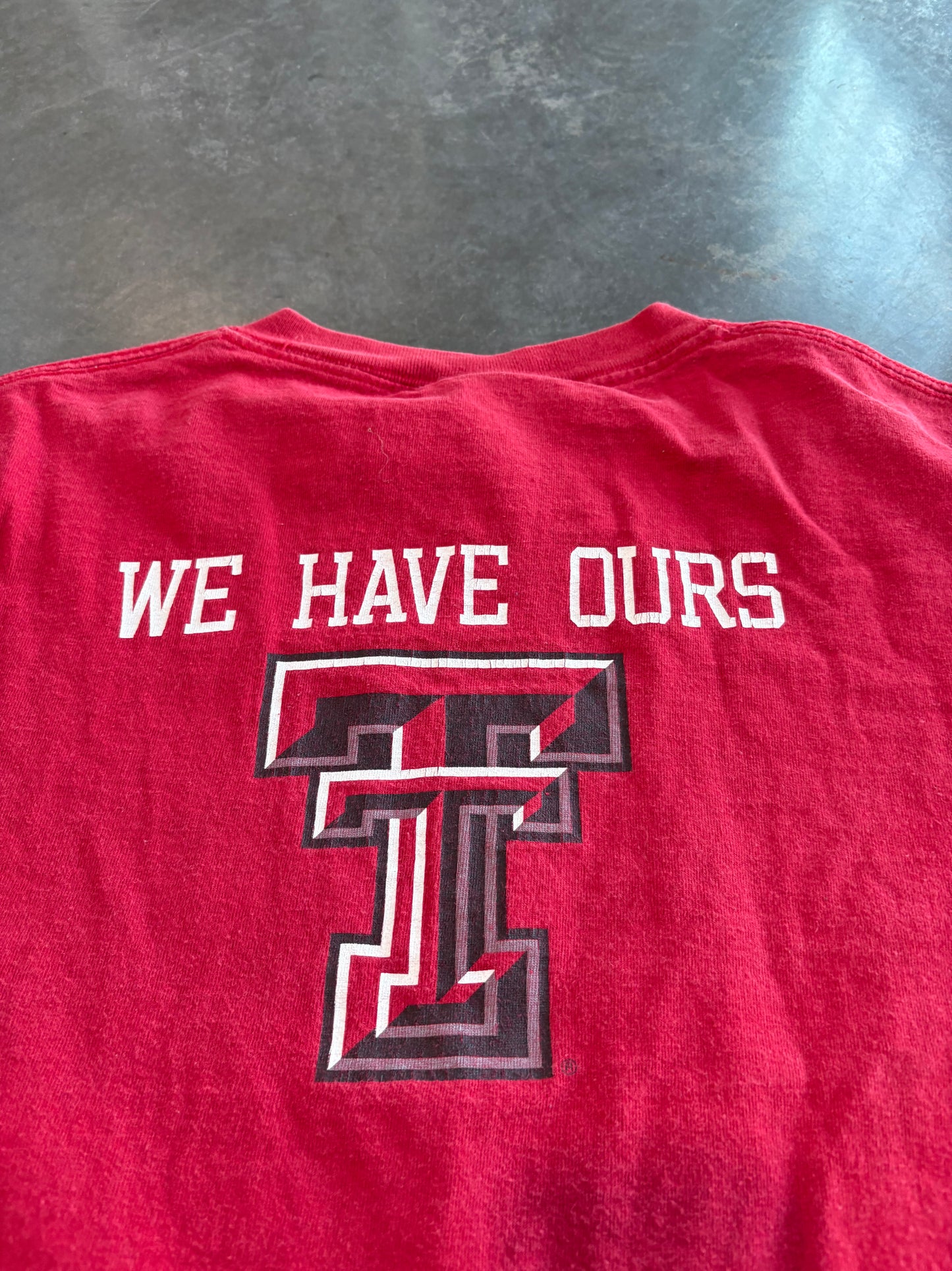 Y2K Texas Tech Graphic Tee
