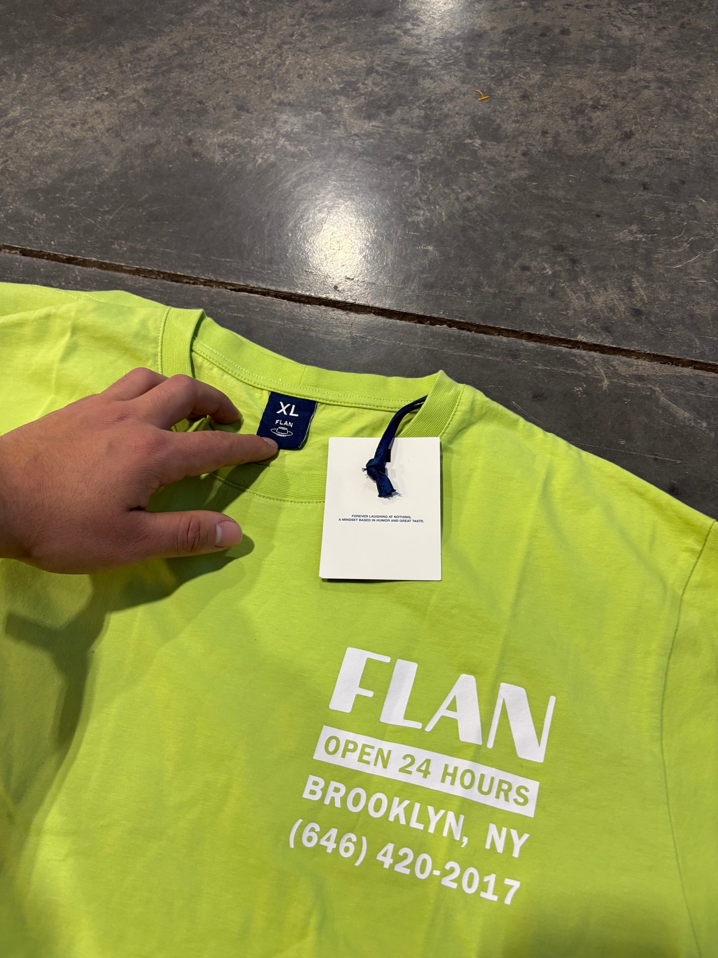 FLAN Labs Graphic Tee *NEW WITH TAGS*