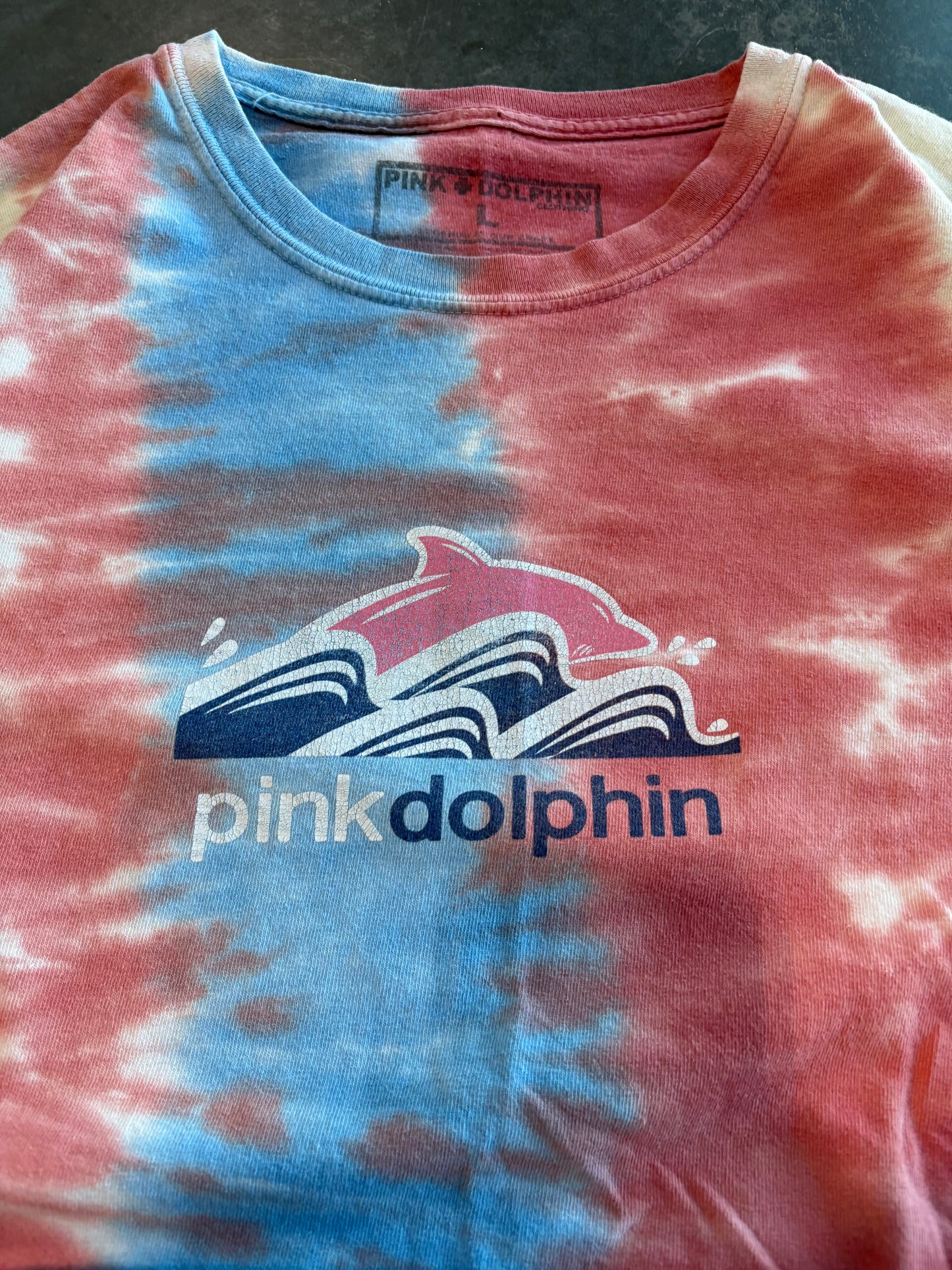 Pink Dolphin Graphic Tee