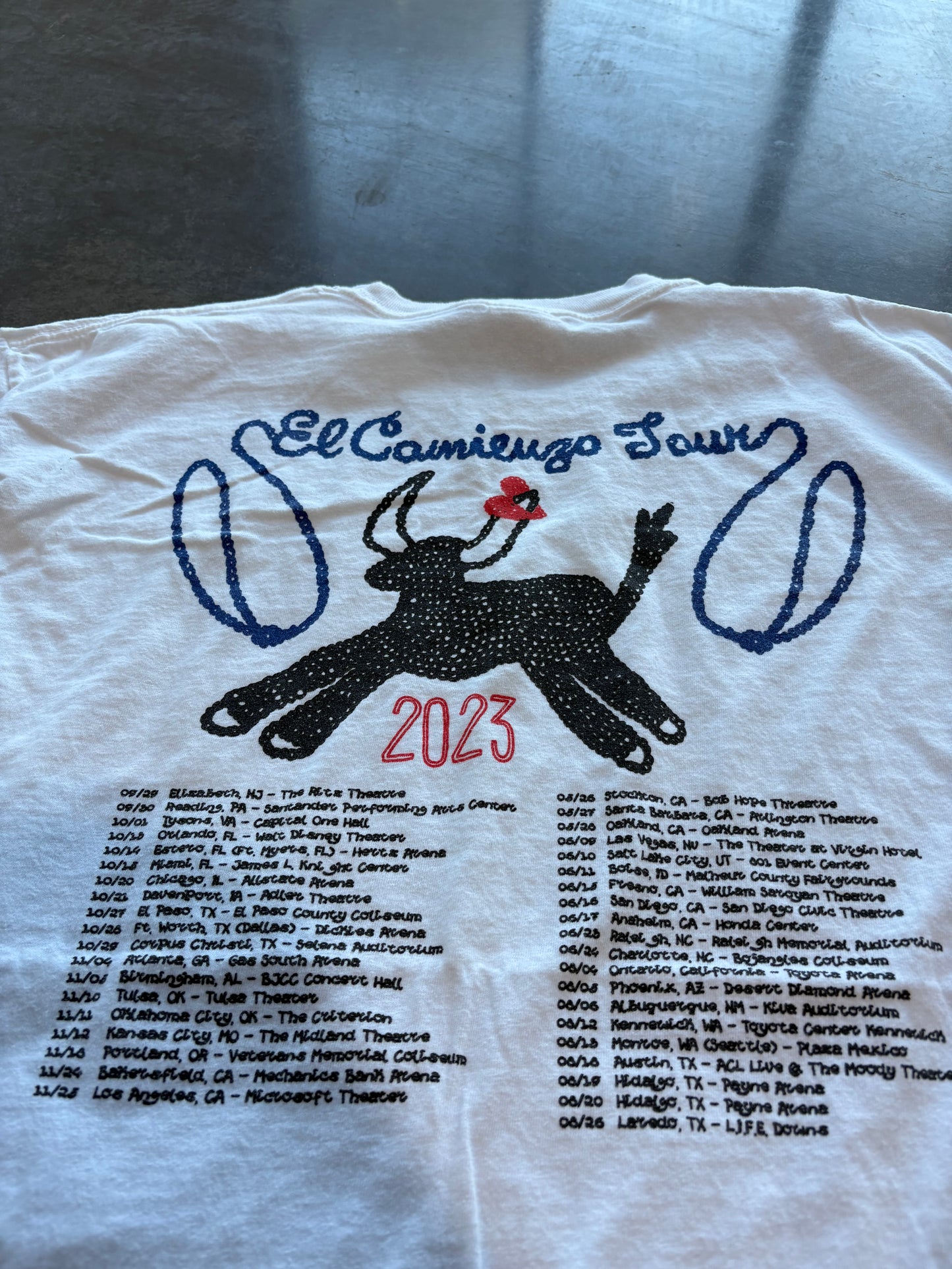 Grupo Frontera 2023 El Camino Tour Graphic Tee