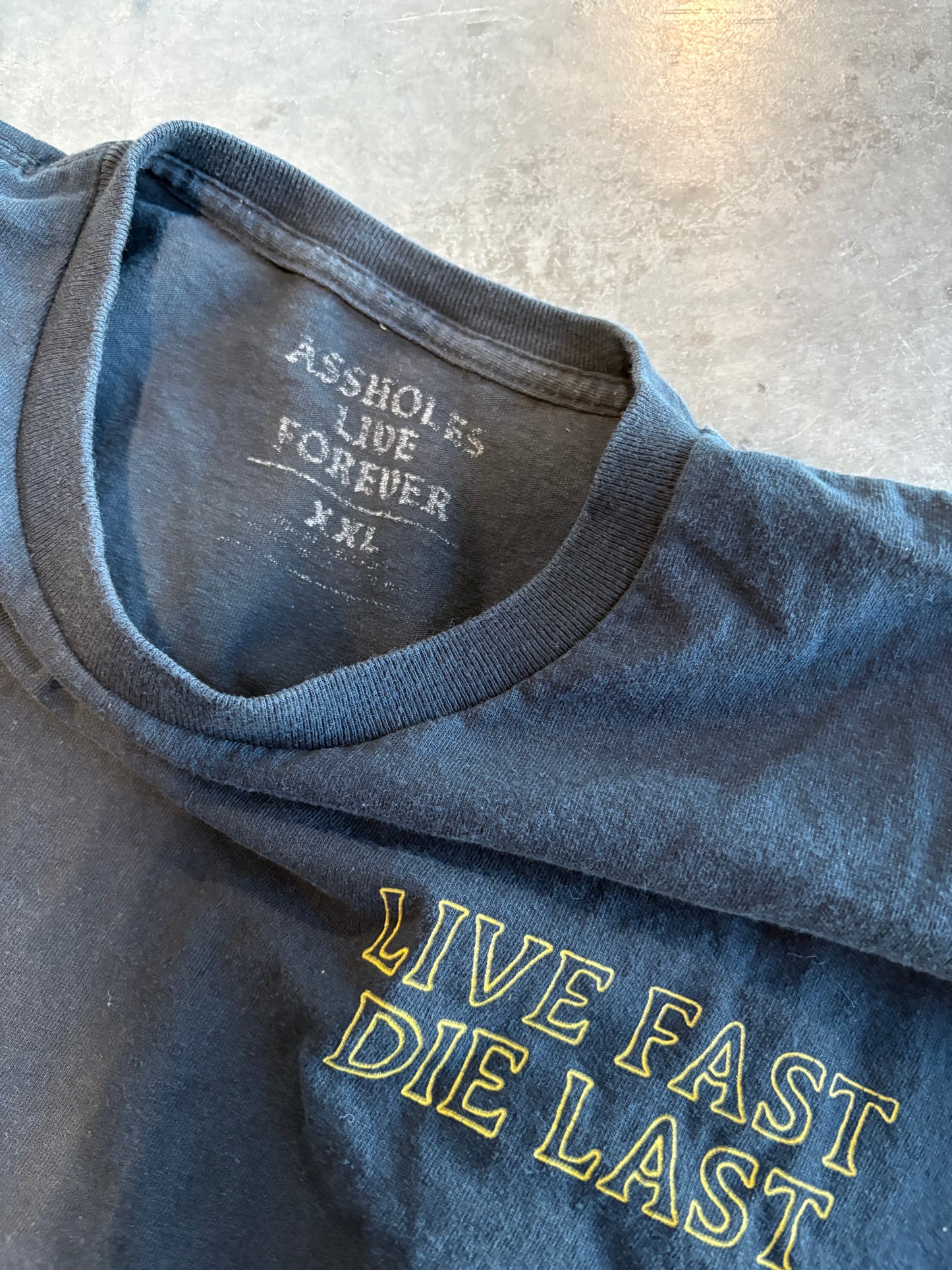 Live Fast Die Last Graphic Tee