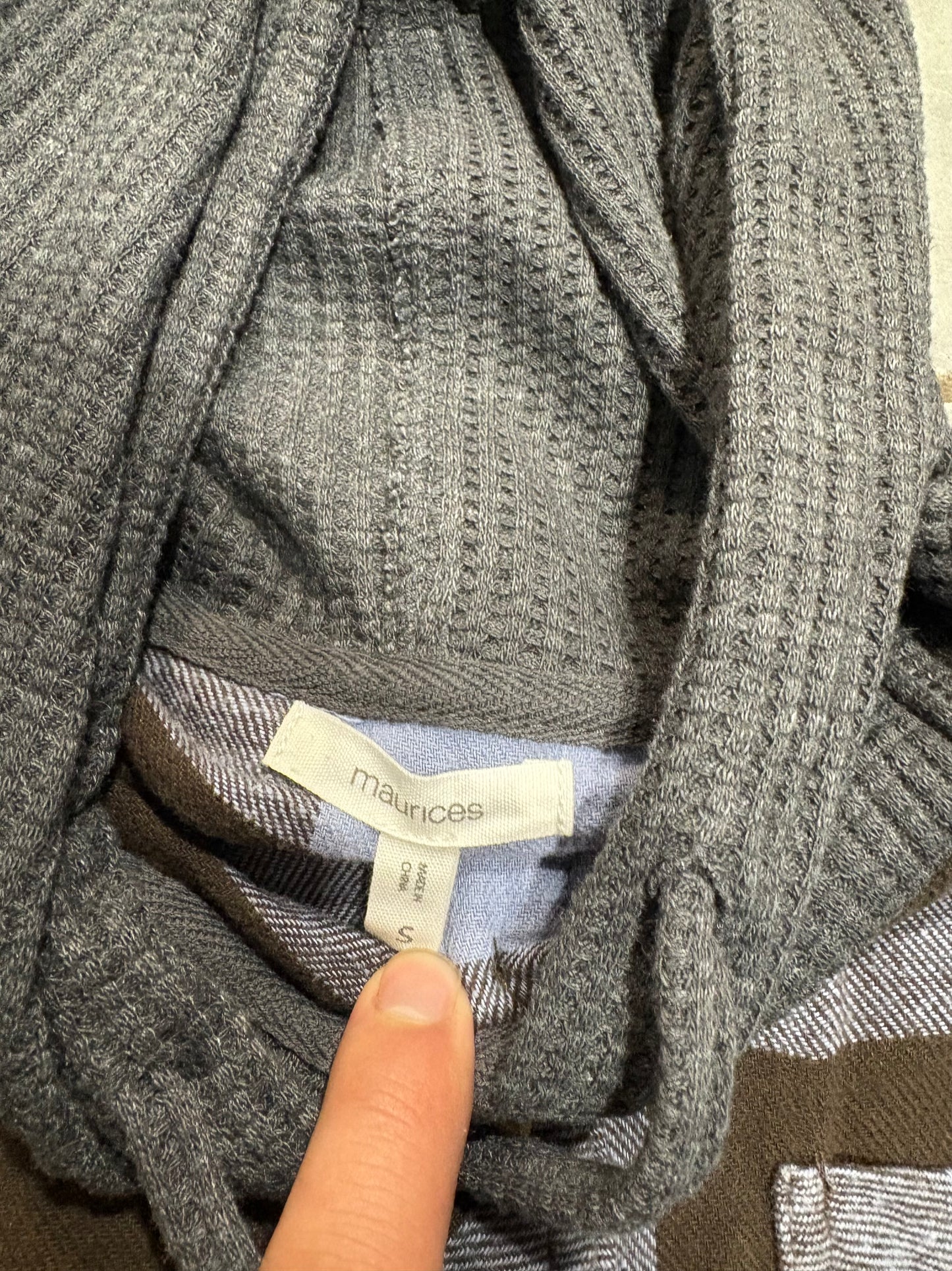 Flannel Hoodie