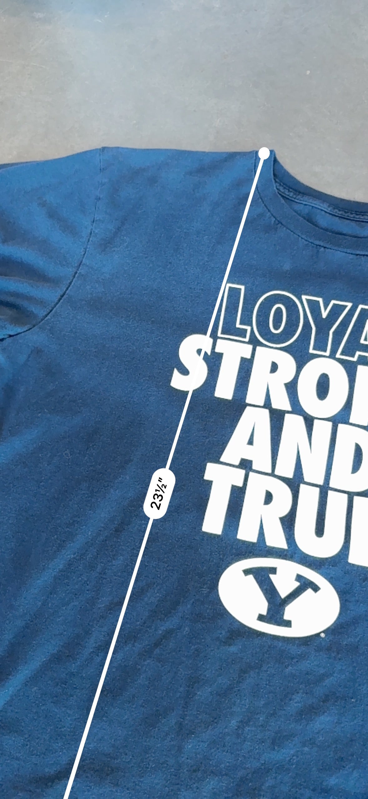 BYU Loyal Strong & True Graphic Tee
