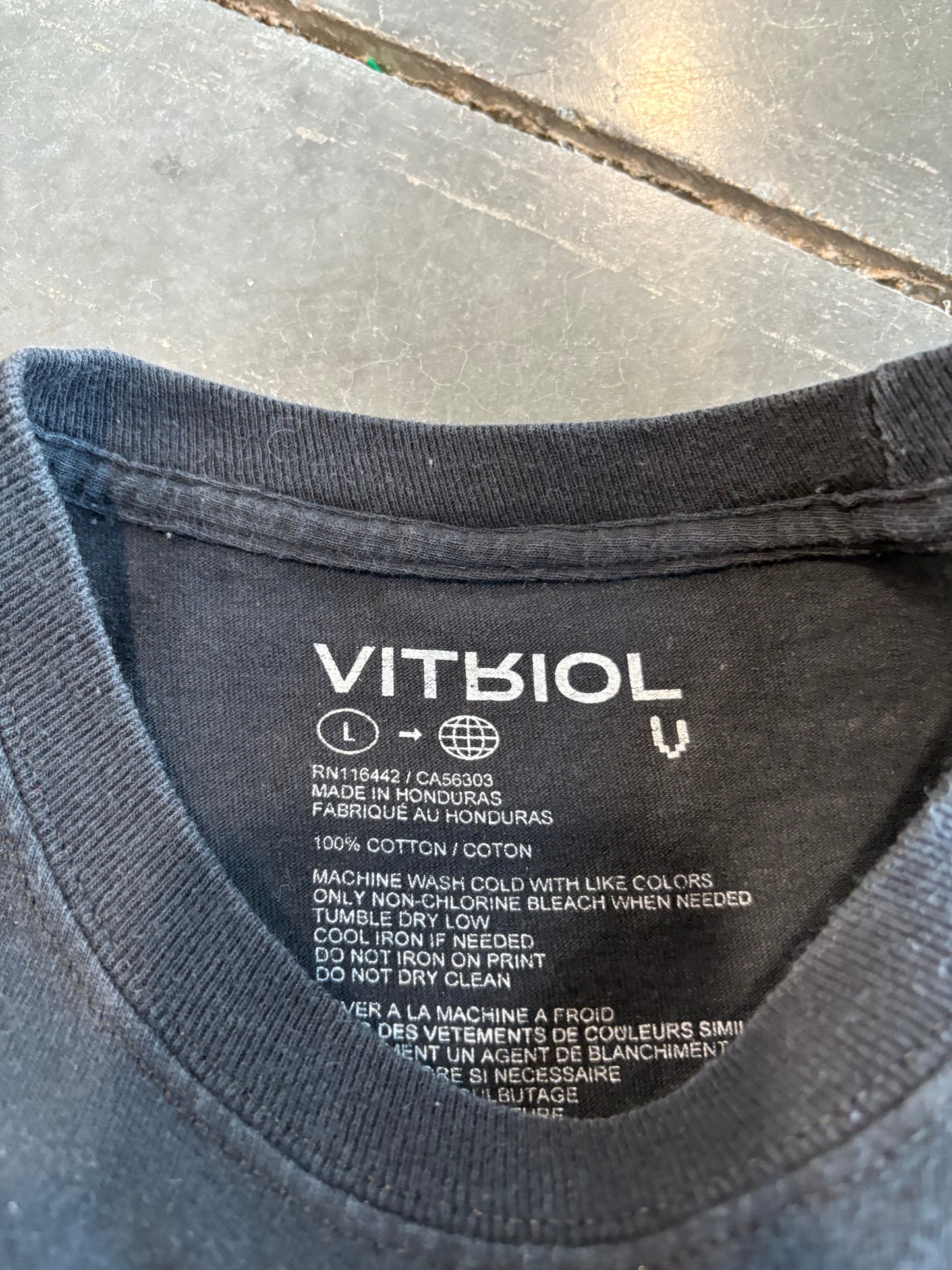 VITRIOL Go Away Graphic Tee