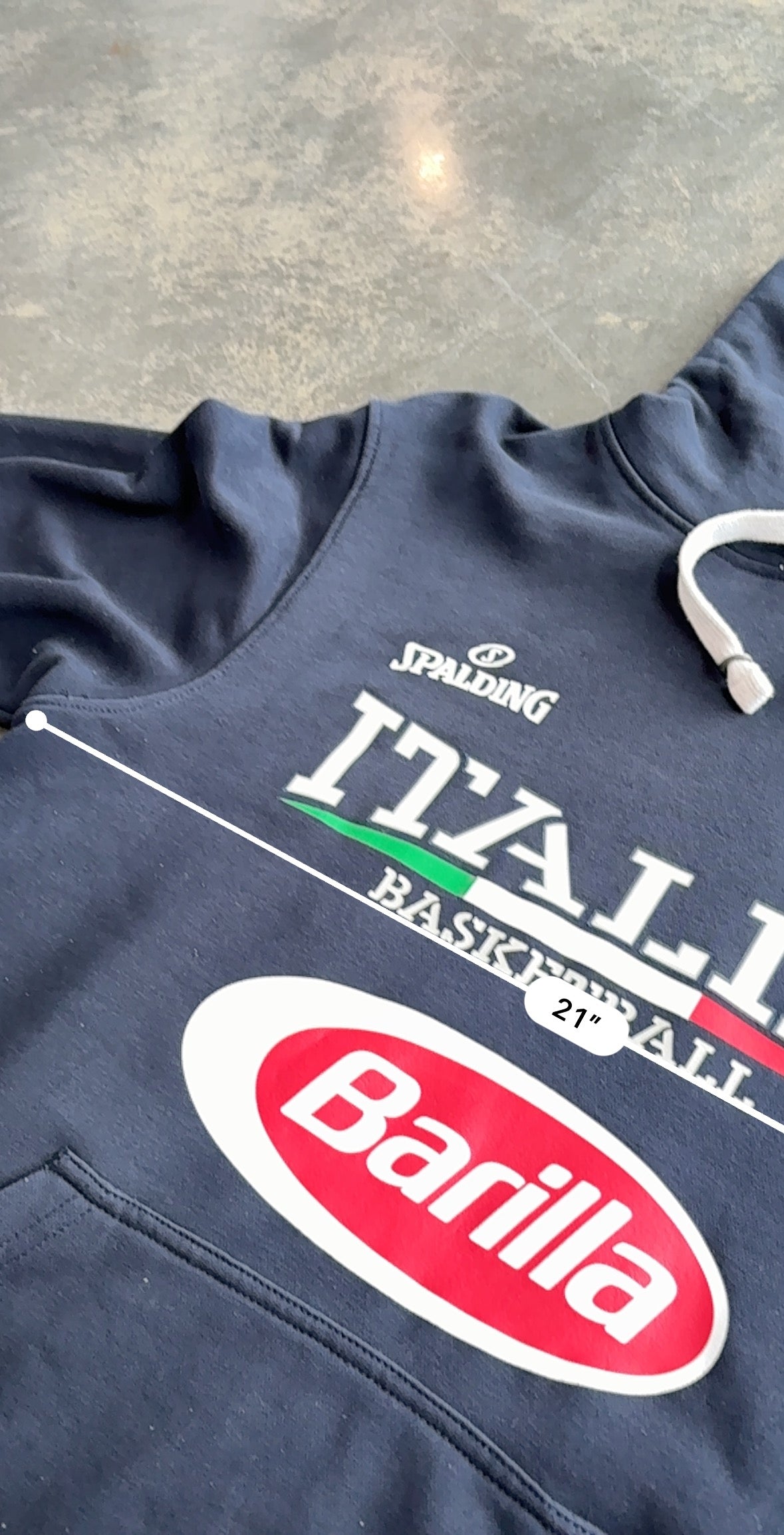Italia Basketball Hoodie