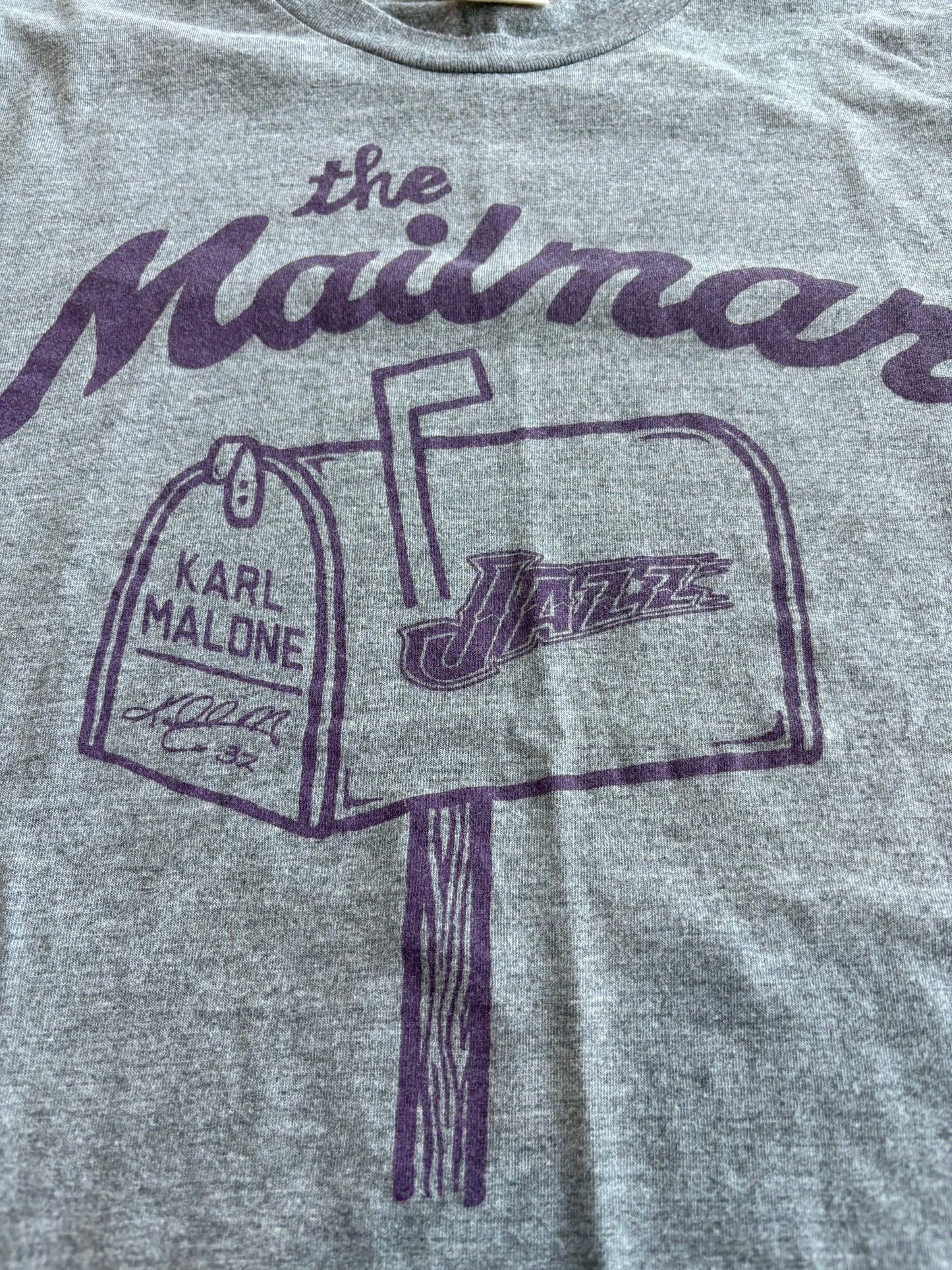 Utah Jazz The MailMan Graphic Tee