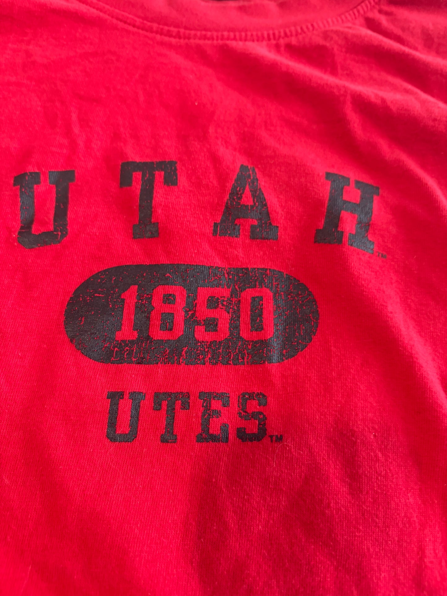Vintage Y2K Utah Utes Graphic Starter Long Sleeve