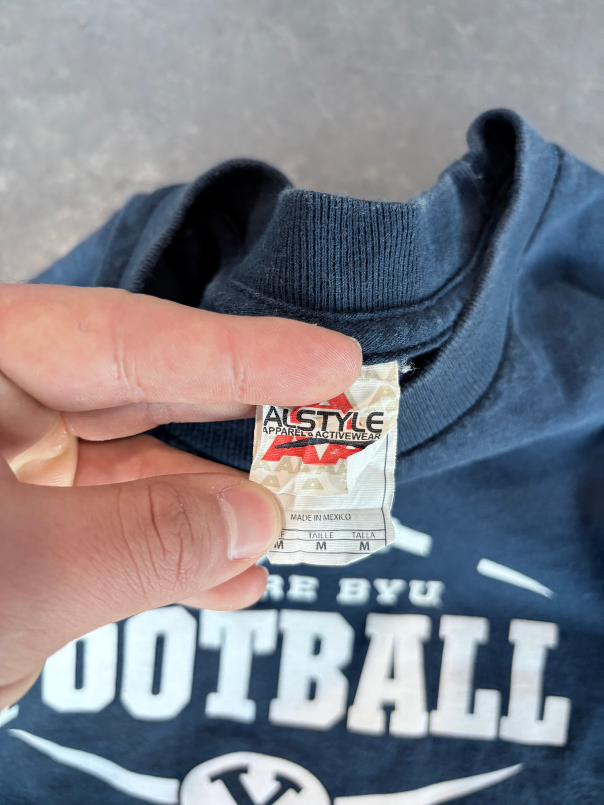 Y2K BYU Cougars Football Graphic Tee