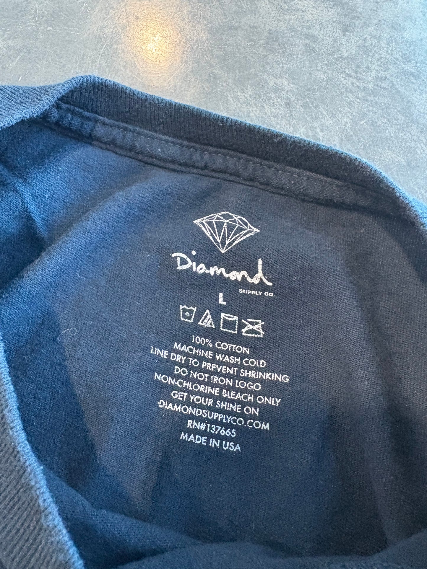 Diamond Supply Co Graphic Tee- Thrifted