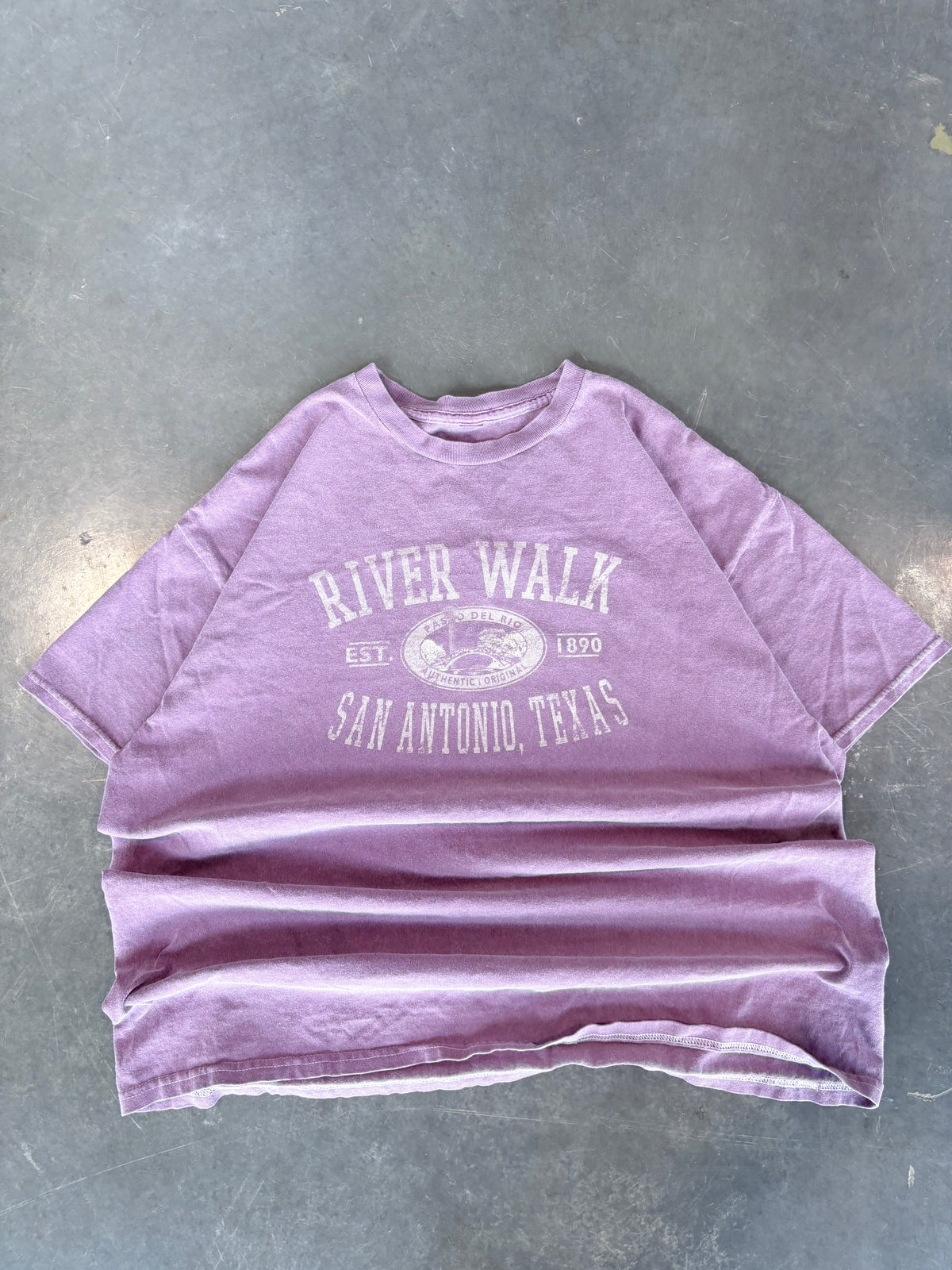 Y2K River Walk San Antonio Texas Graphic Tee