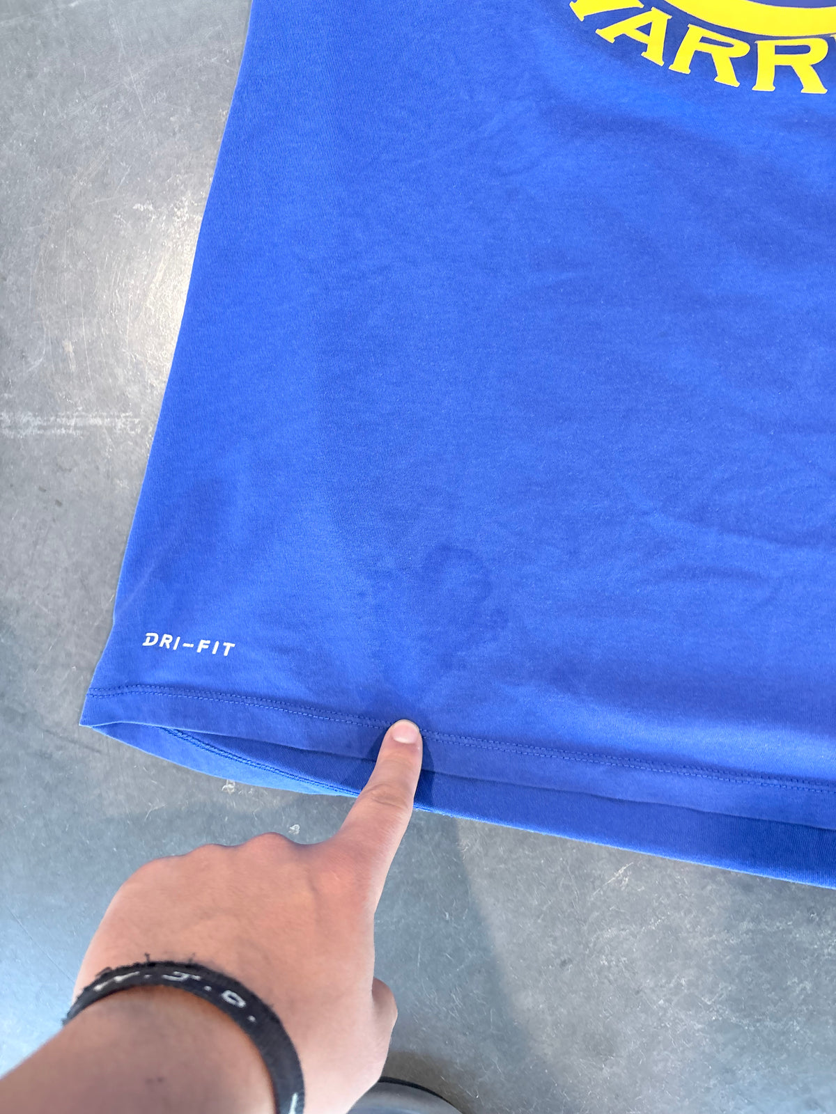 Golden State Warriors #30 Curry Nike Graphic Tee