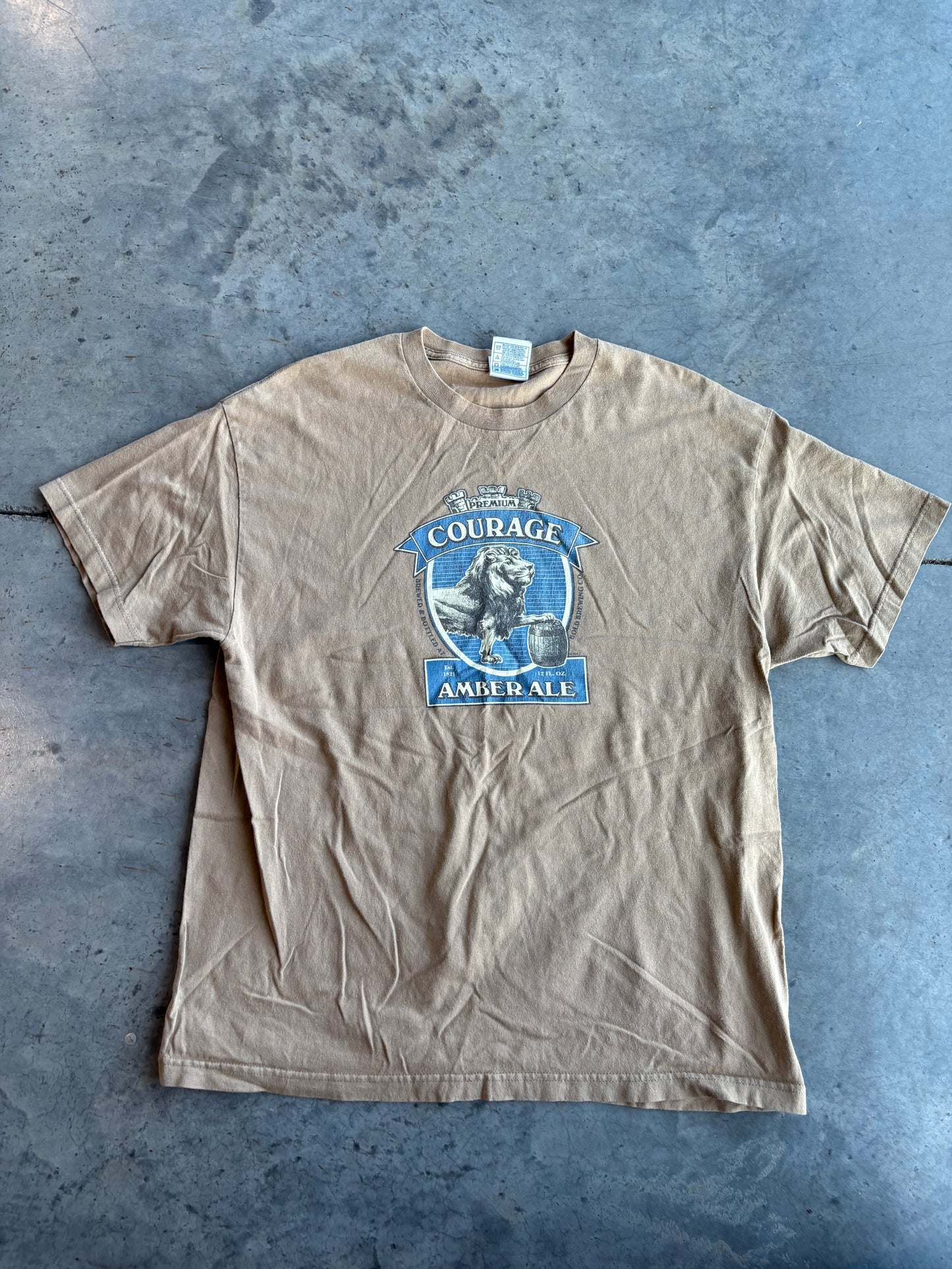 Vintage Y2K Amber Ale Graphic Tee