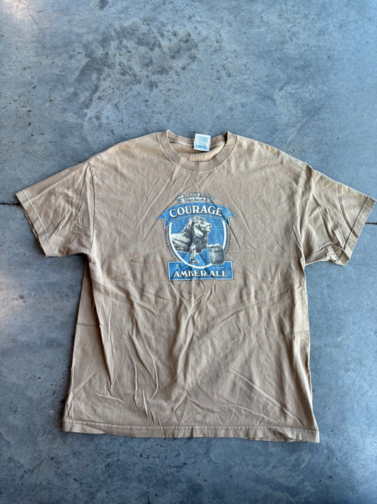 Vintage Y2K Amber Ale Graphic Tee