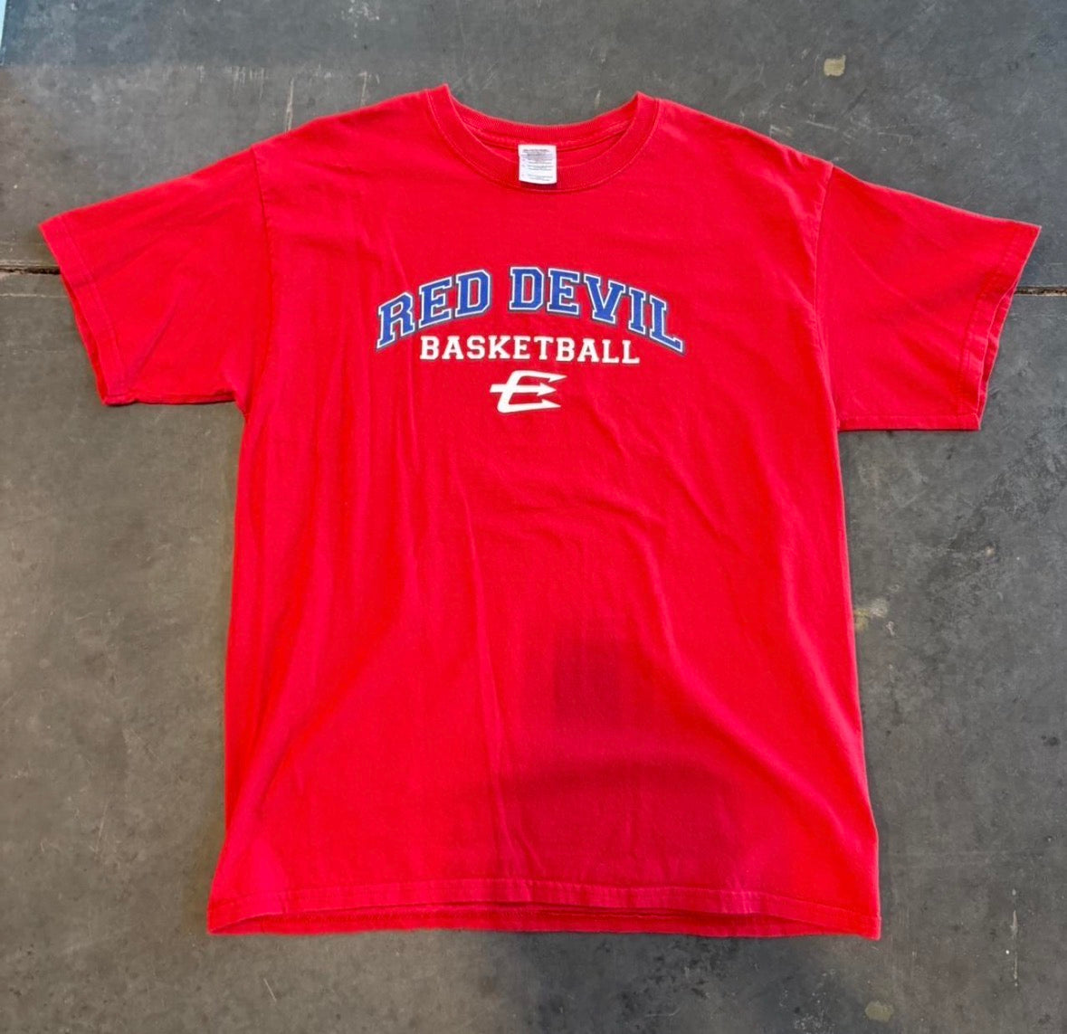 Red Devil Basketball Graphic Tee