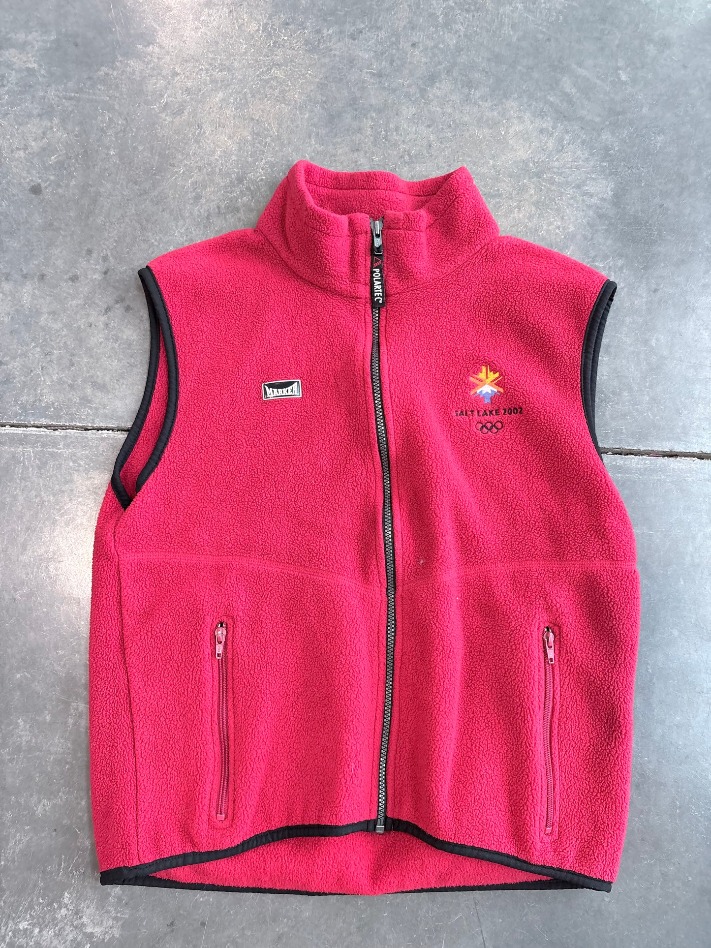 2002 Salt Lake Winter Olympics Fleece Sweater Vest