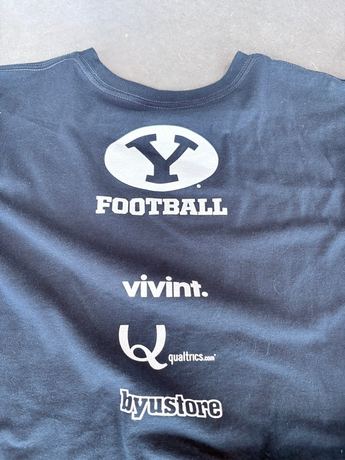 BYU Cougars Football Y2K Graphic Tee