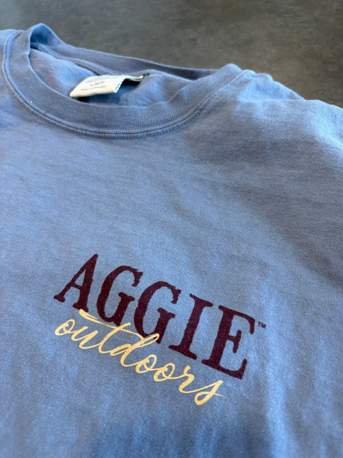 Y2K Texas A&M Outdoors Graphic Tee Pit