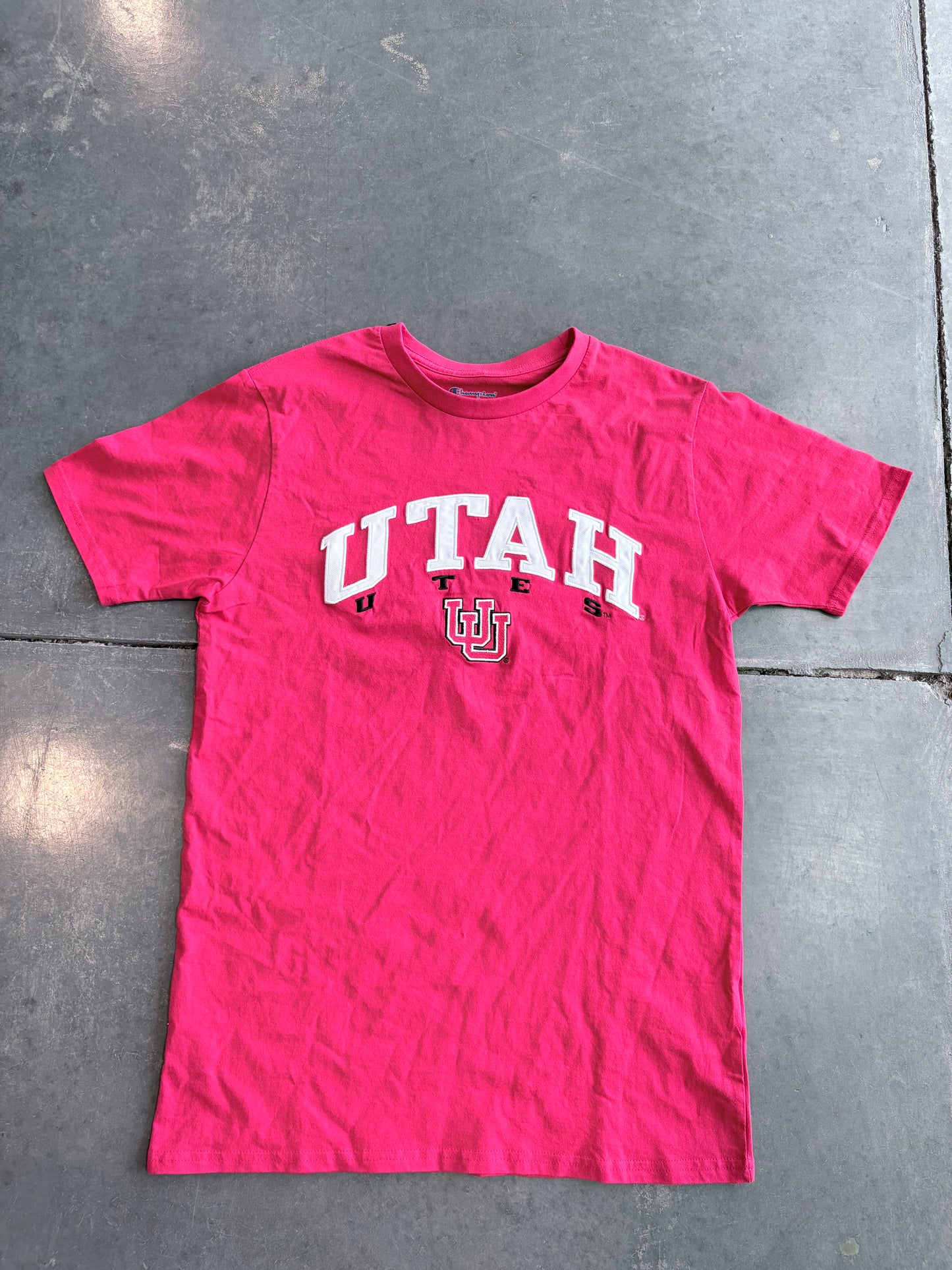 Utah Utes Embroidered Graphic Tee