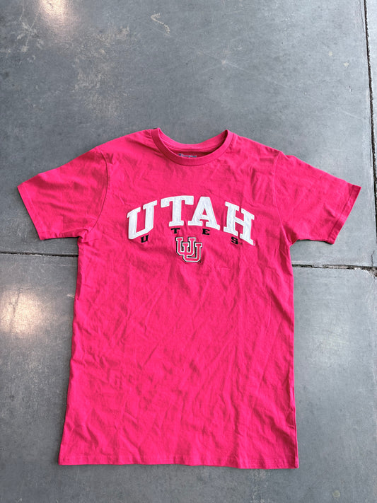 Utah Utes Embroidered Graphic Tee