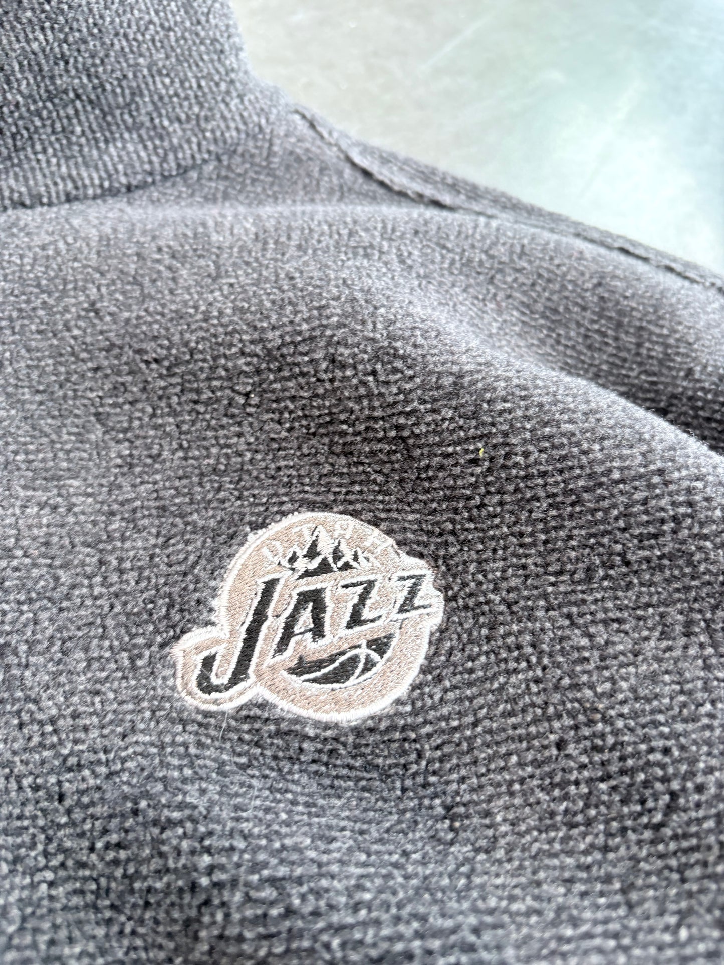 Y2K Utah Jazz Fleece Jacket