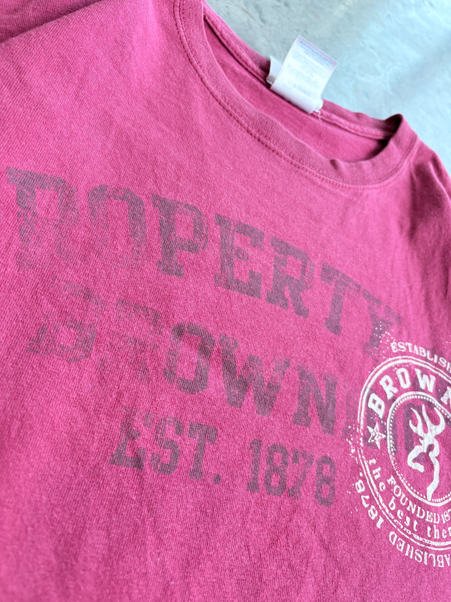 Grunge Y2K Browning Graphic Tee