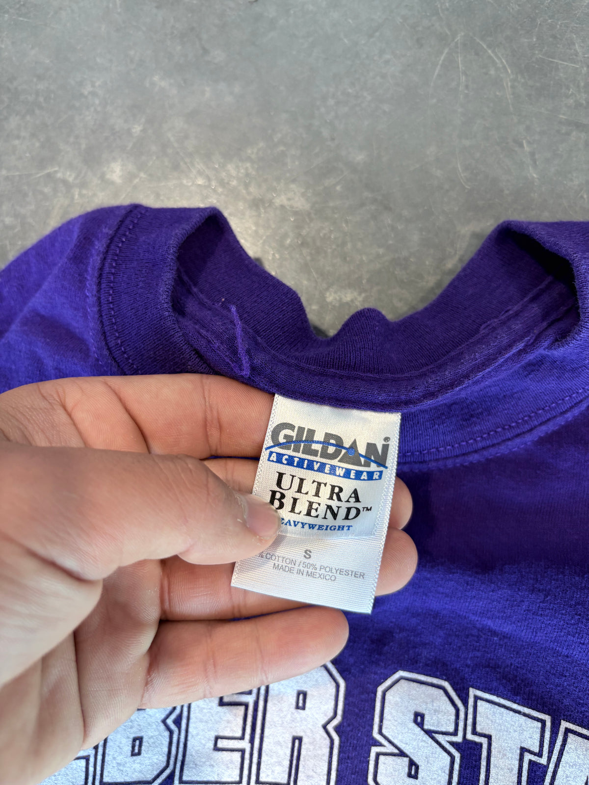 Vintage Y2K Weber State Football Graphic Tee