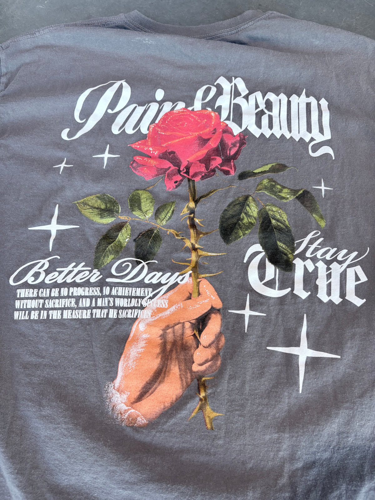 Pain Beauty Streetwear Graphic Tee