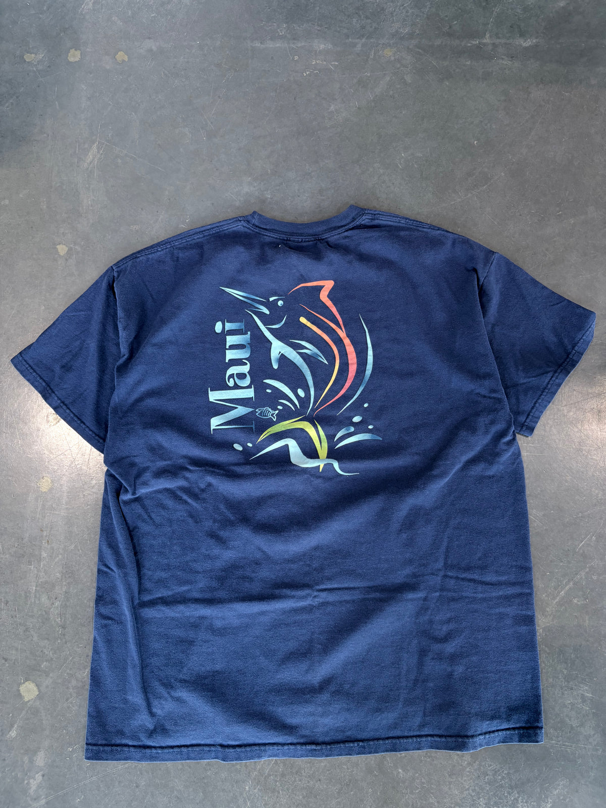 Vintage Y2K Maui Hawaii Graphic Tee