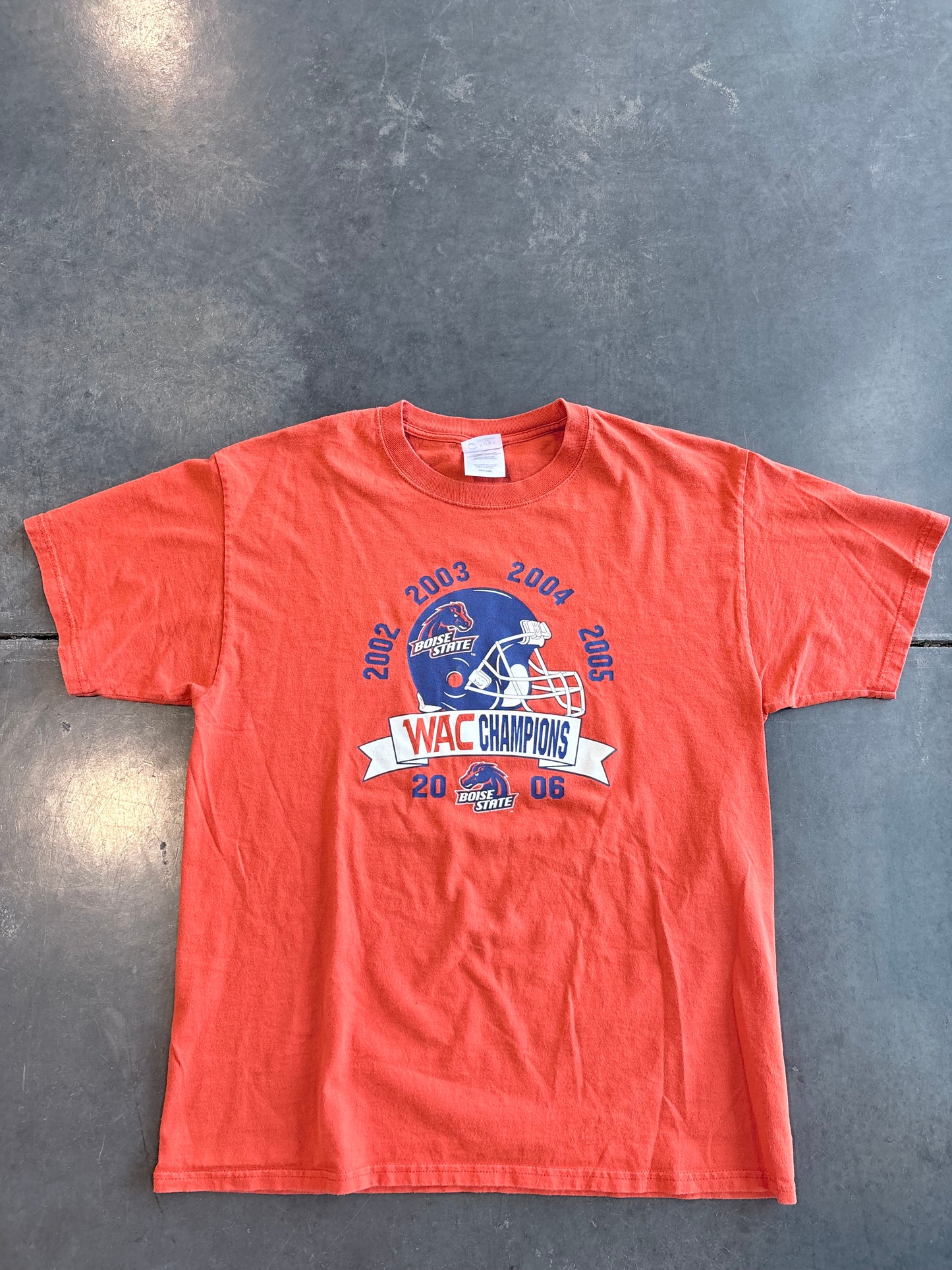 2006 Boise State Broncos WAC 5-Pete Champions Graphic Tee