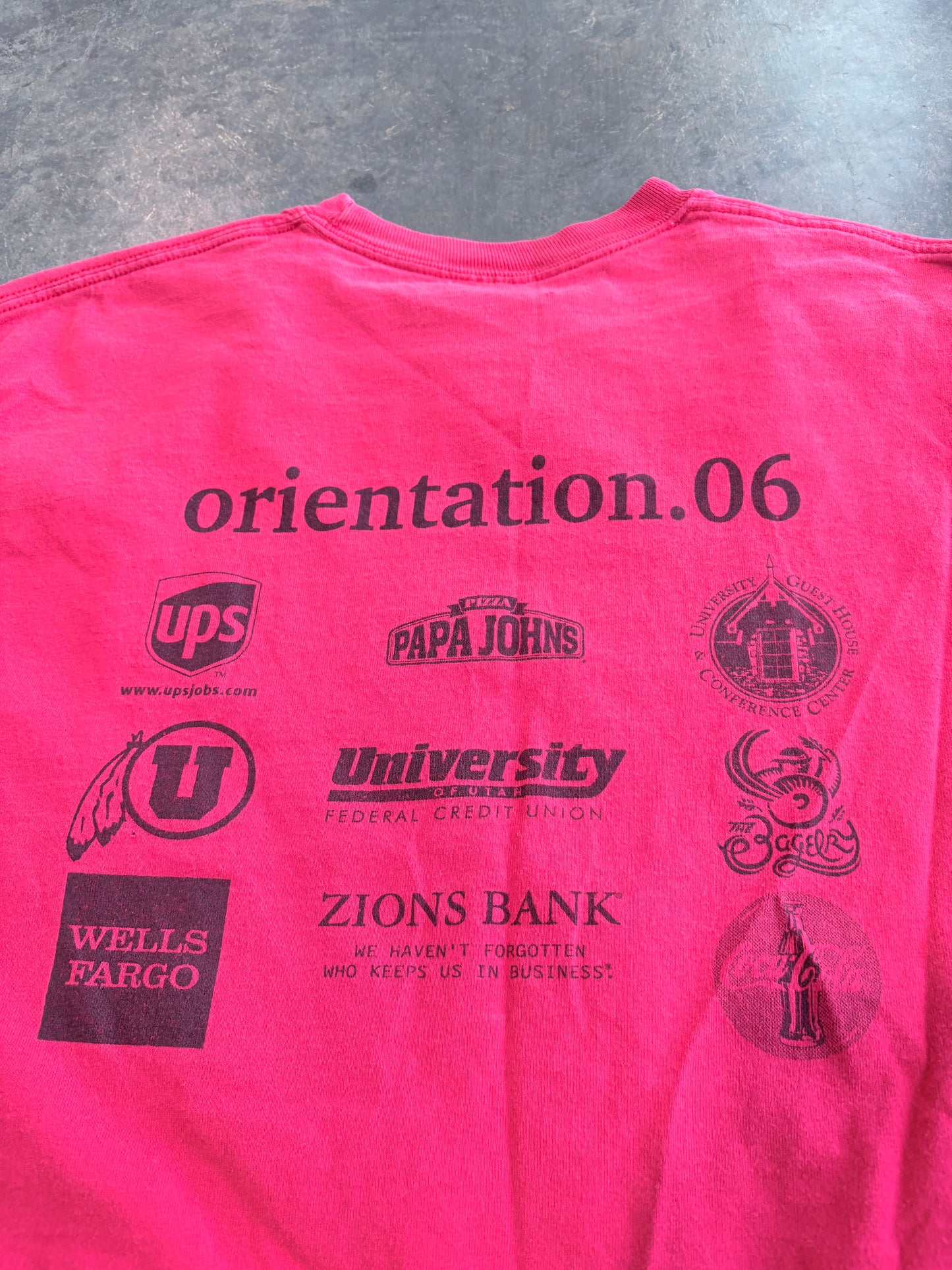 Y2K Utah Utes 2006 Graphic Tee