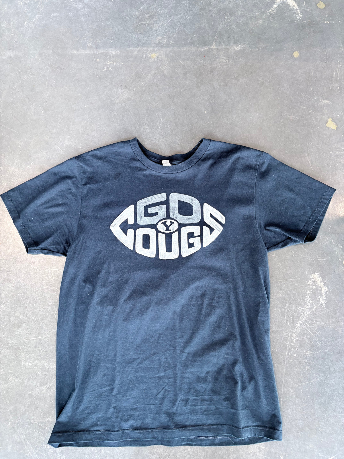 BYU Cougars Football Y2K Graphic Tee