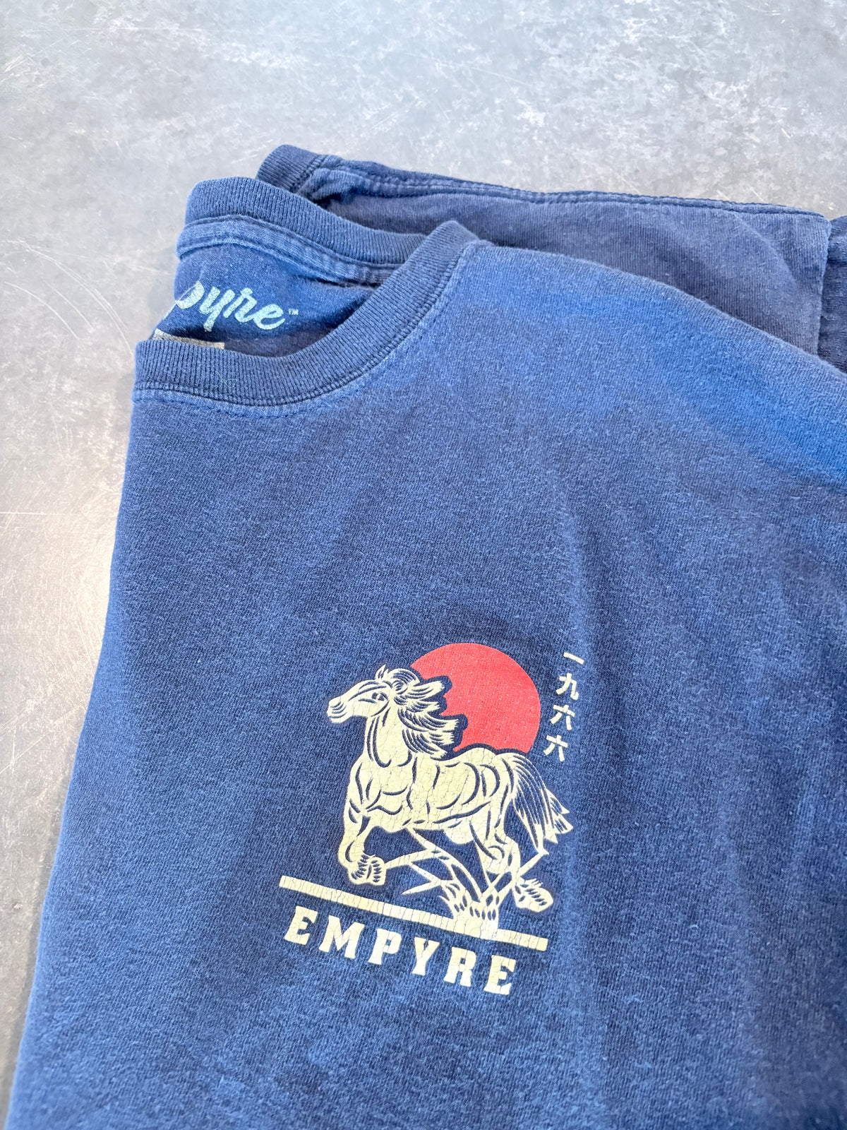 Empyre Horse Race Japanese Streetwear Graphic Tee