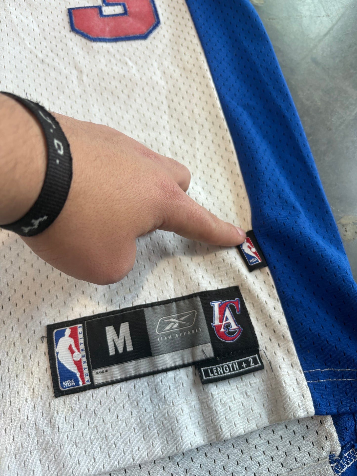 Vintage LA Clippers #3 Richardson Reebok Jersey