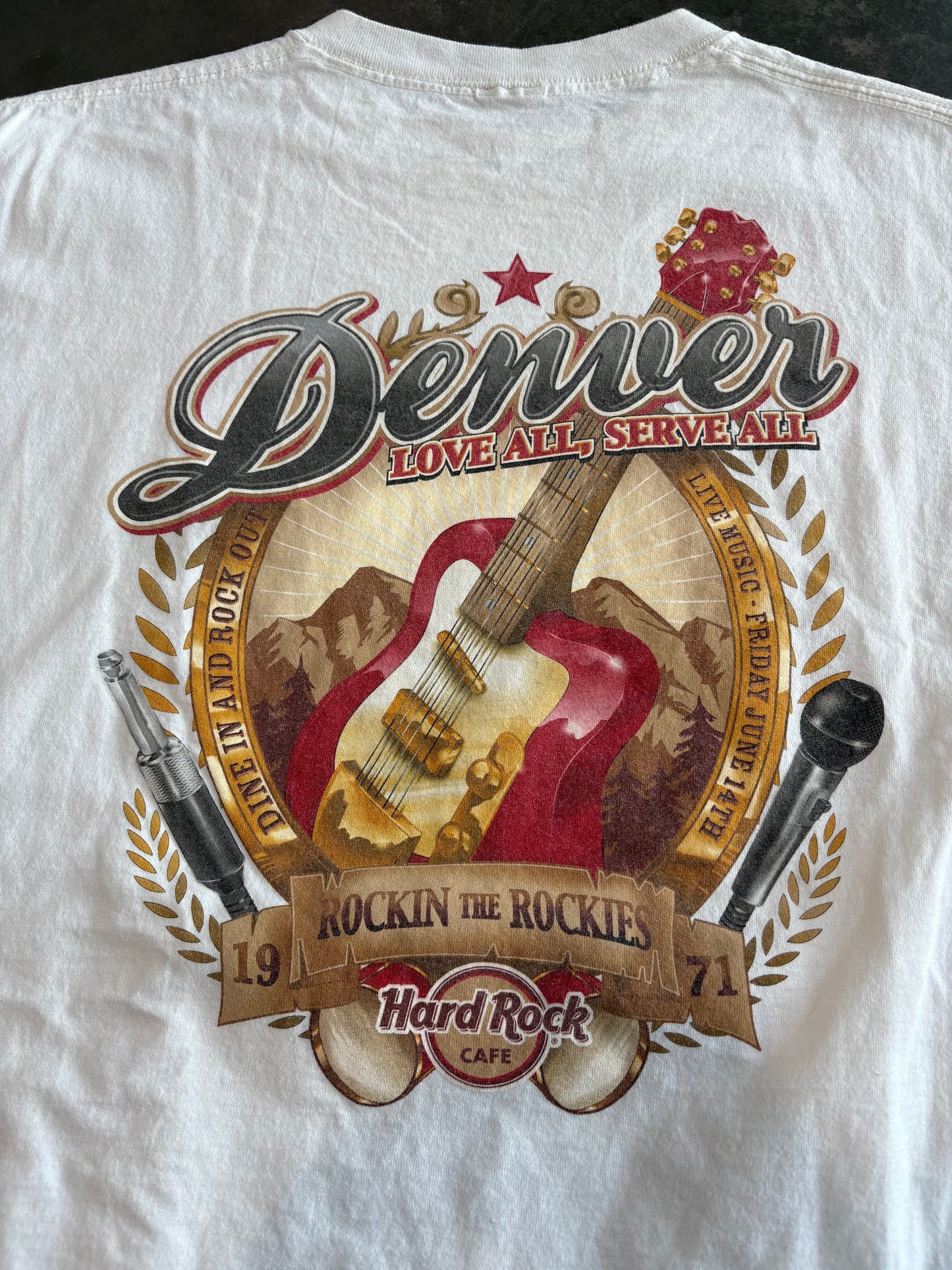 Hard Rock Cafe Denver Graphic Tee