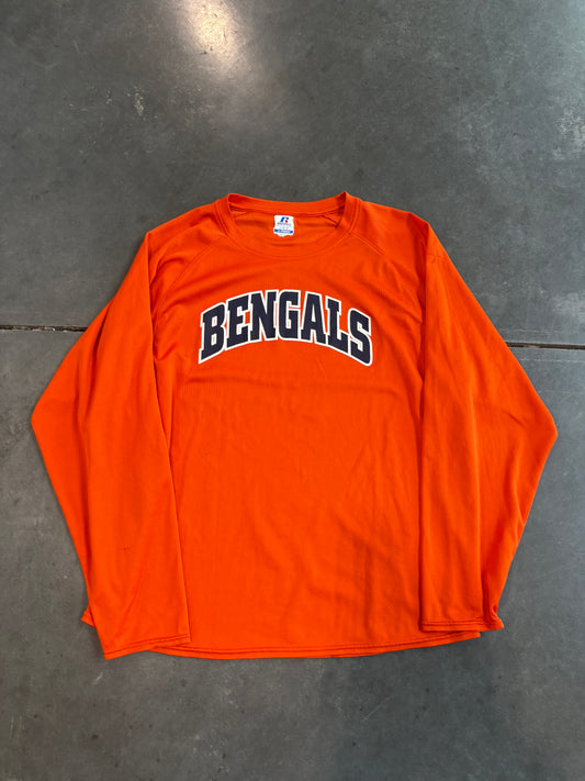 Y2K Bengals Football Training Long Sleeve