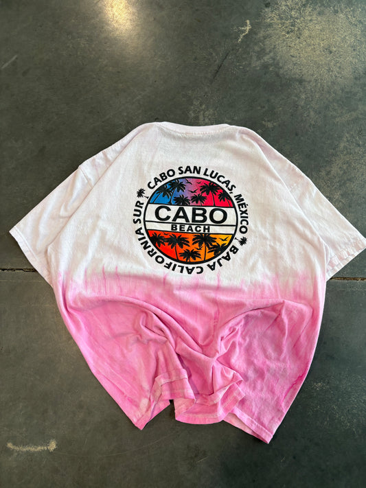 Cabo Mexico Tie Dye Graphic Tee