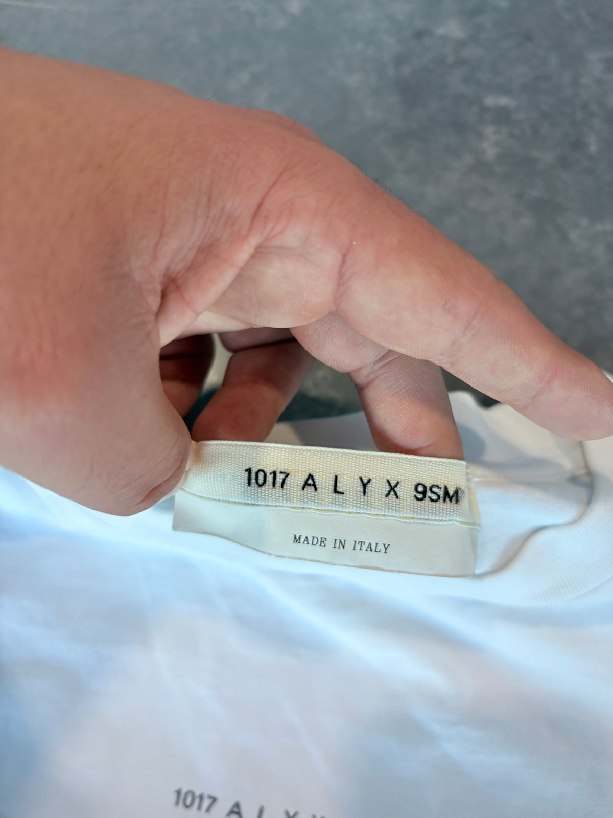 1017 ALYX 9SM Tears Dried Up Graphic Tee