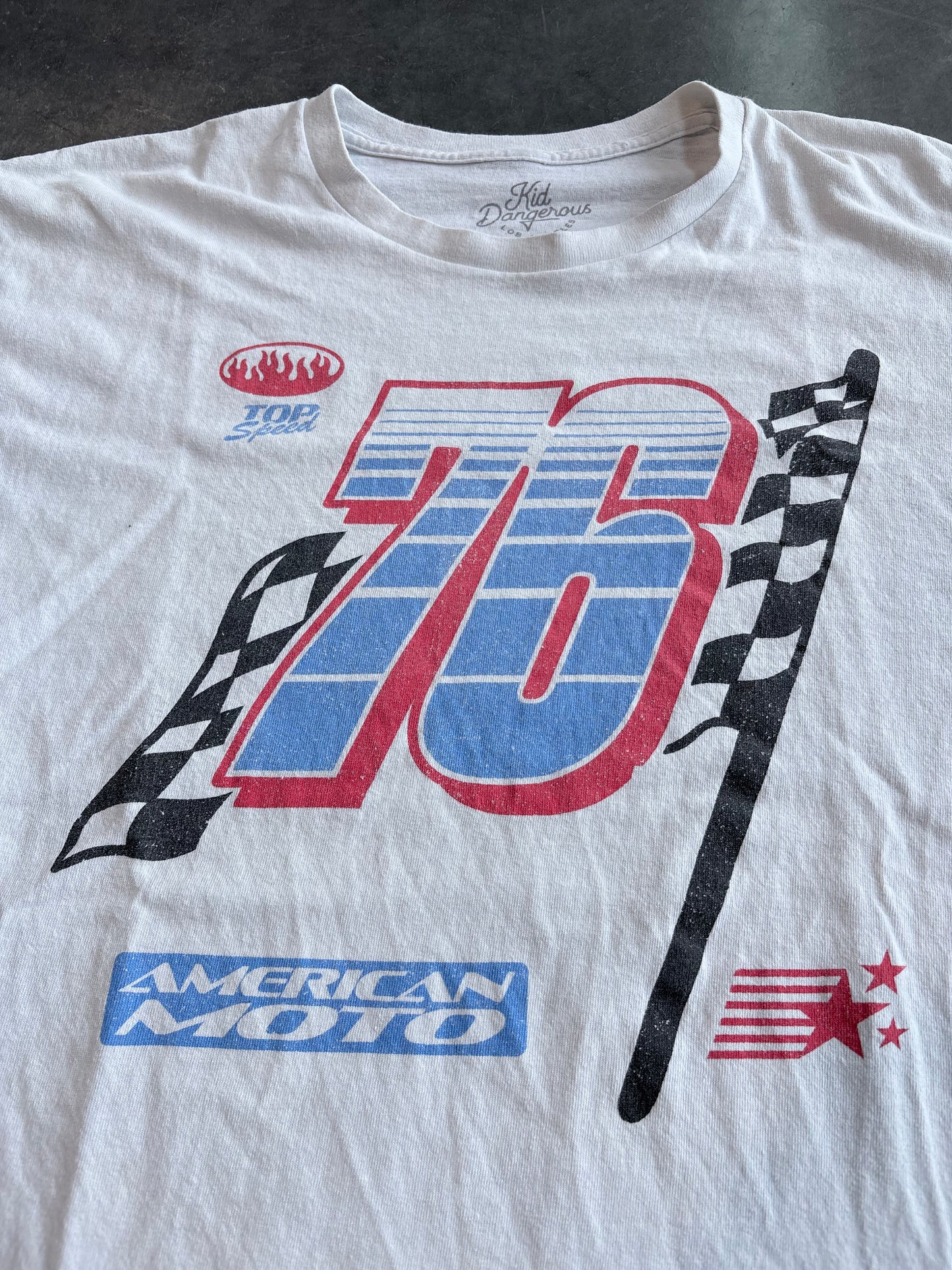 Kid Dangerous Racing Graphic Tee