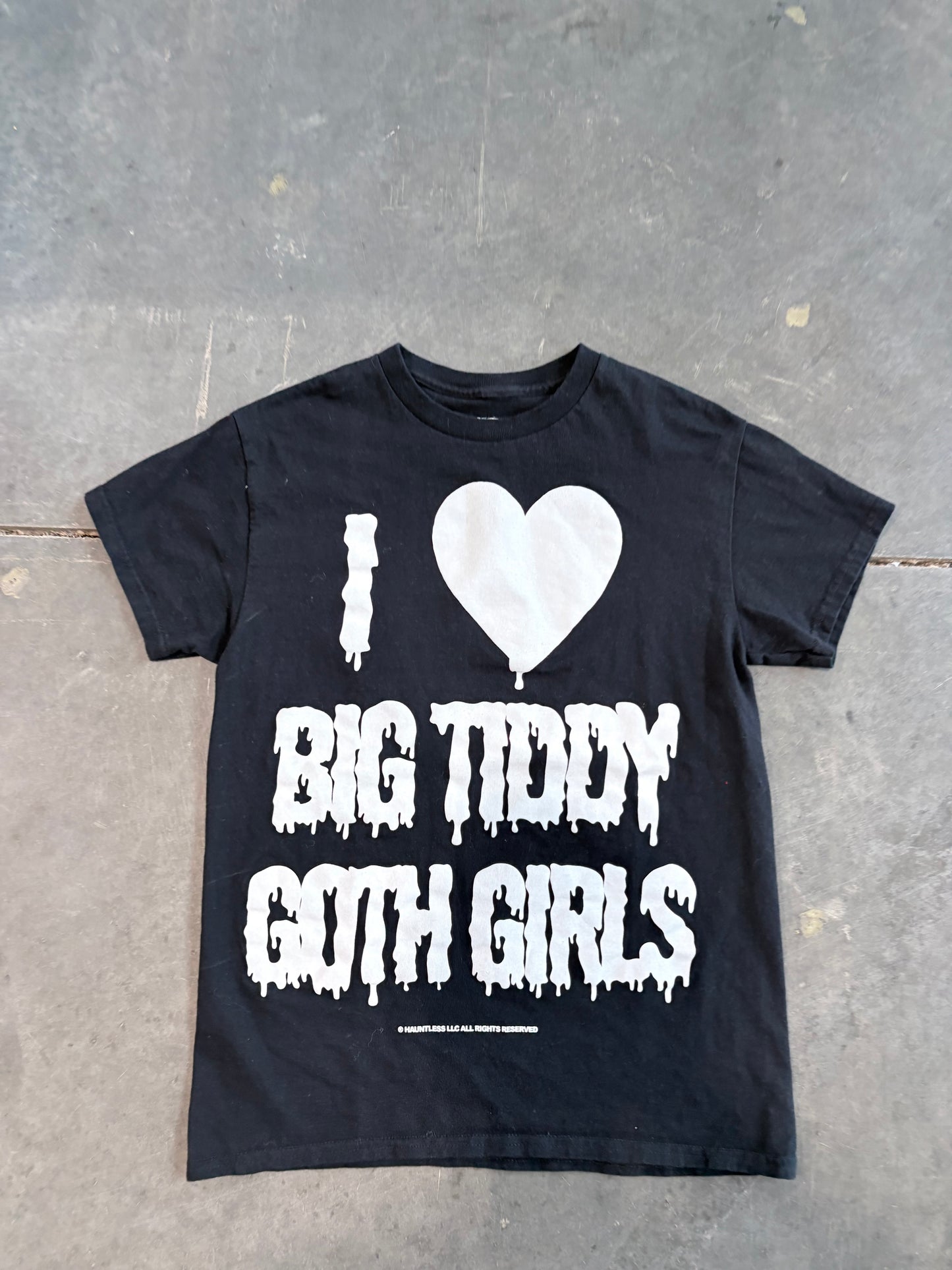 I Love Big Tiddy Goth Girls Graphic Tee