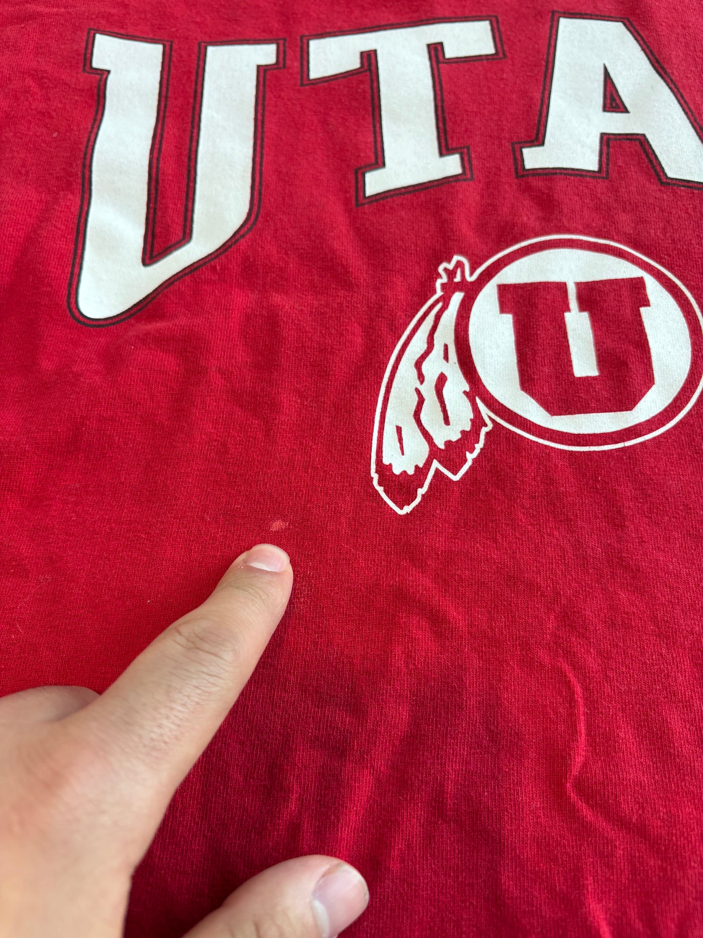 Vintage Y2K Utah Utes Graphic Tee