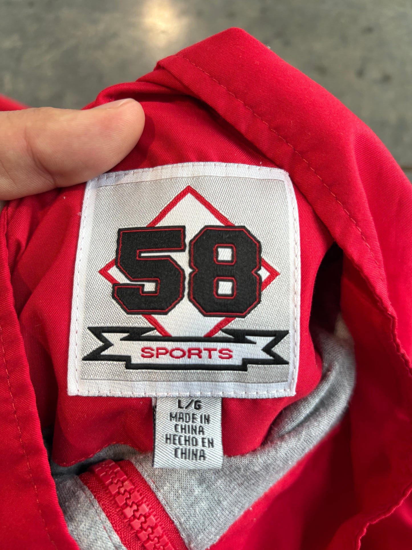 Vintage Utah Utes Varsity Windbreaker