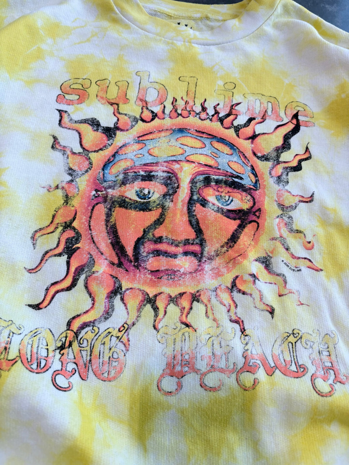 Sublime Tie Dye Graphic Sweater