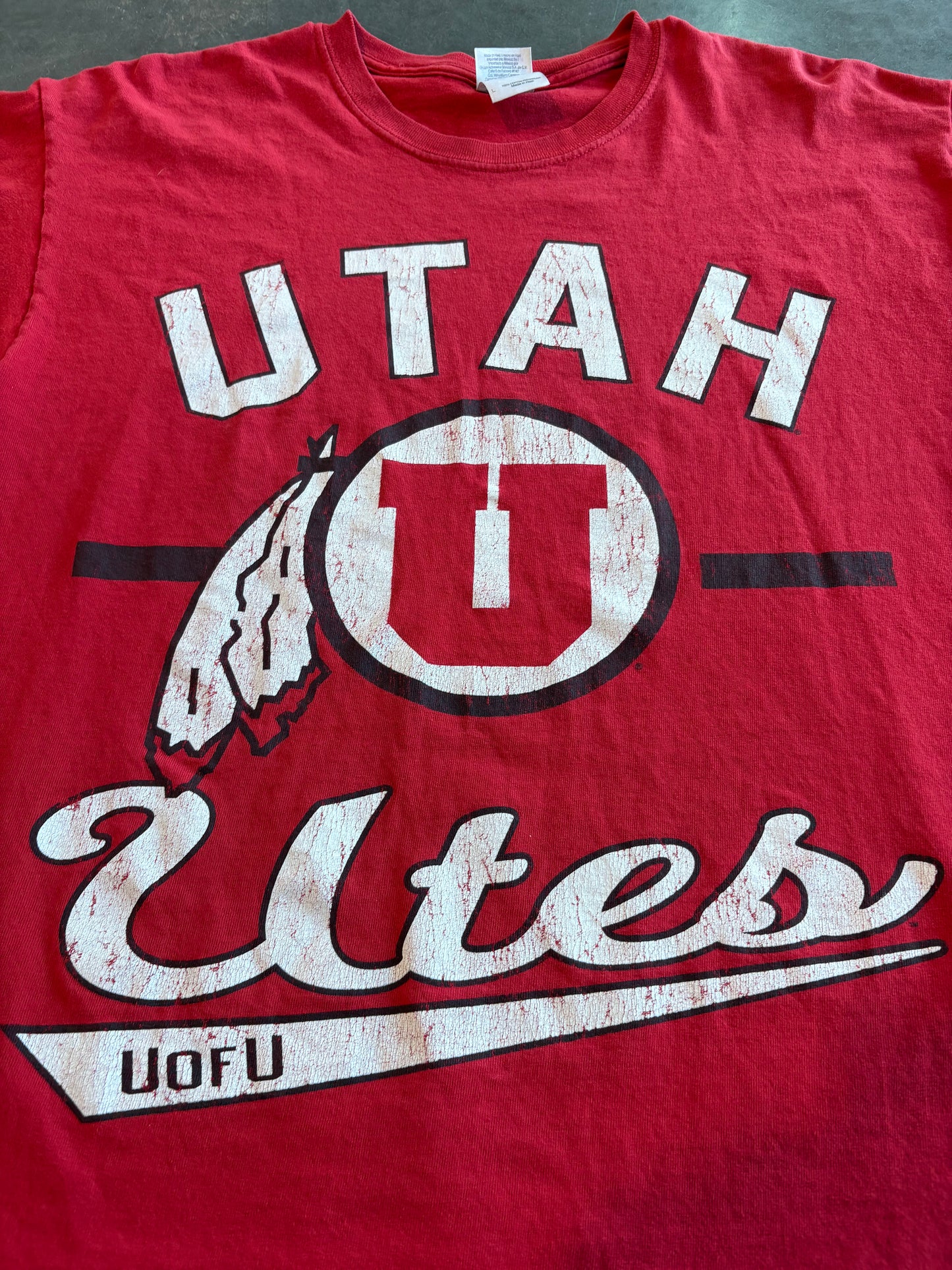 Vintage Utah Utes Graphic Tee