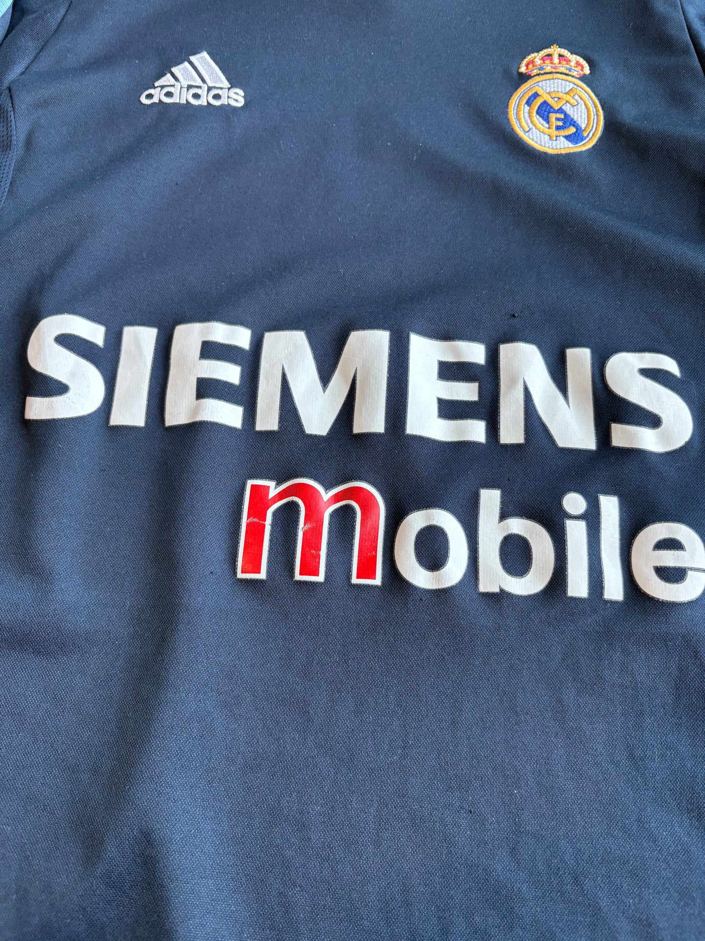Y2K Real Madrid Away Jersey Galácticos Era