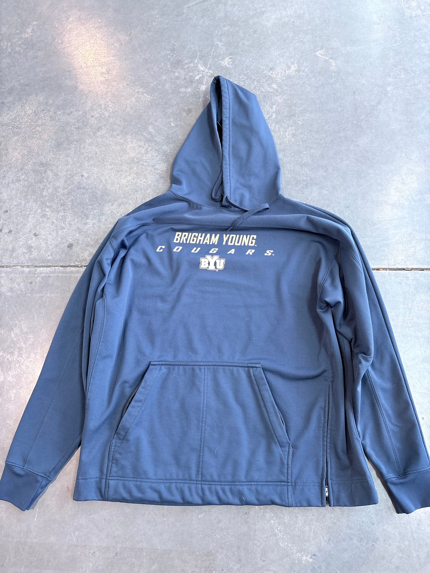 Y2K BYU Cougars Basketball Hoodie