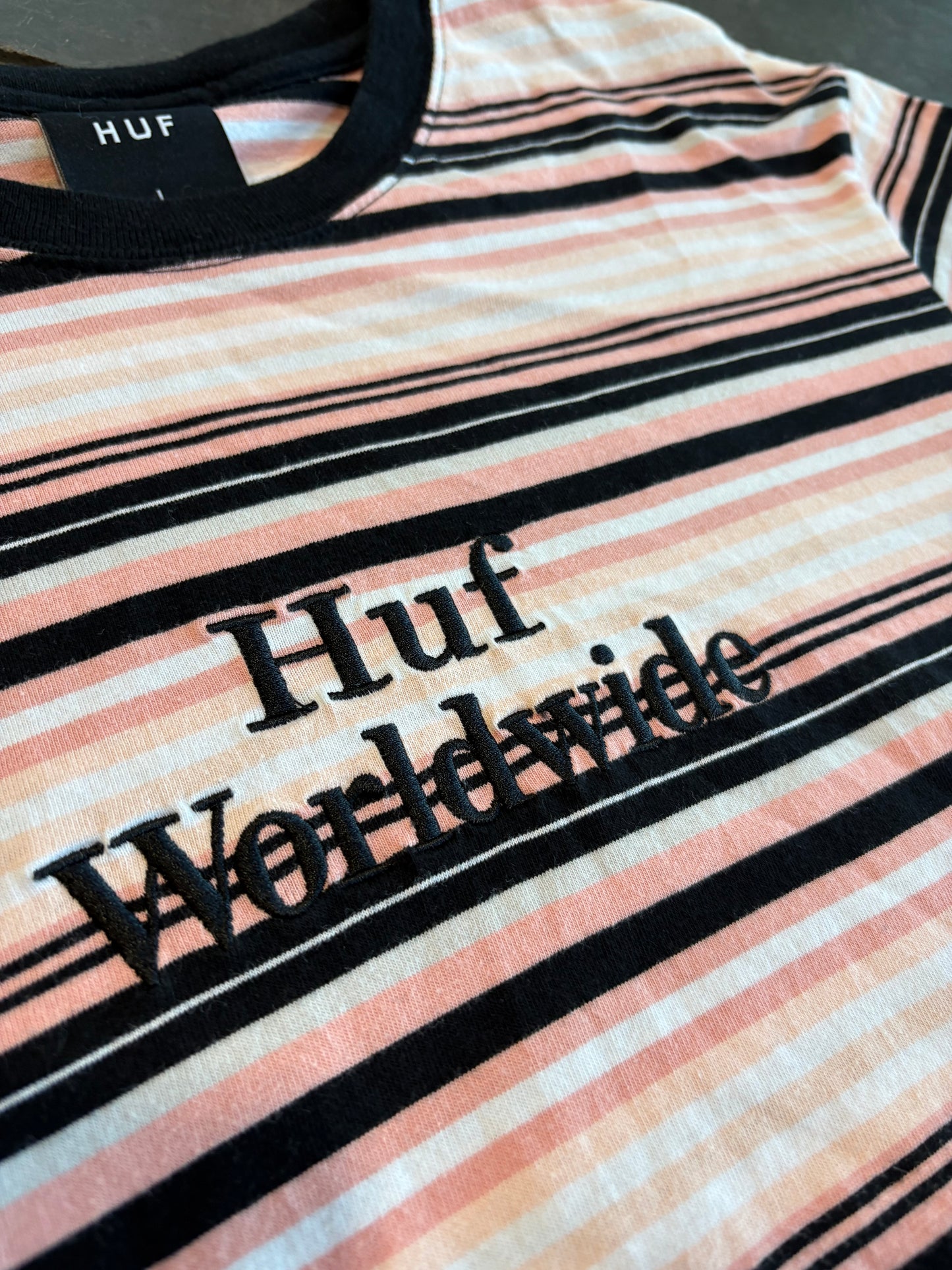 HUF Worldwide Striped Shirt