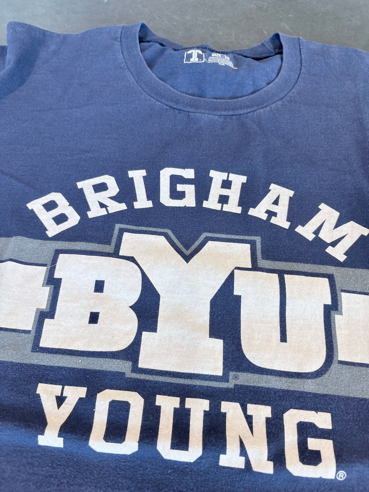 Y2K BYU Cougars Graphic Tee