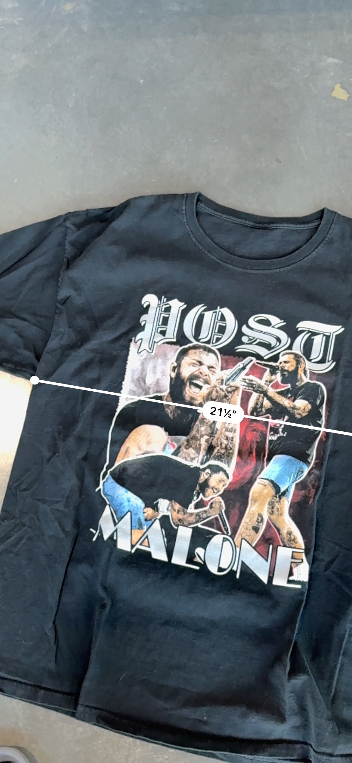Post Malone Tour Streetwear Graphic Tee
