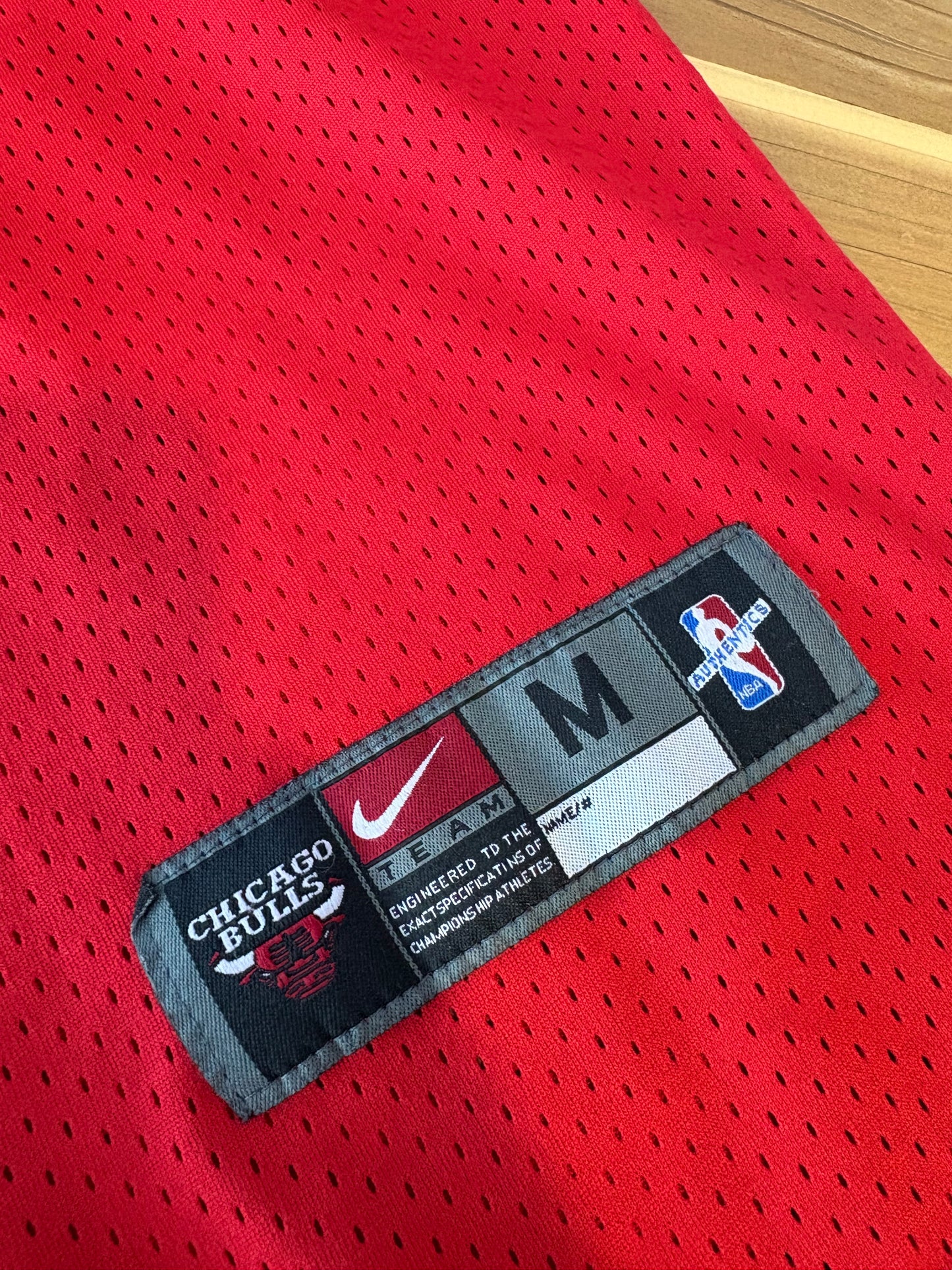 Vintage 90s Chicago Bulls #23 Michael Jordan Nike Team NBA Finals Home Jersey