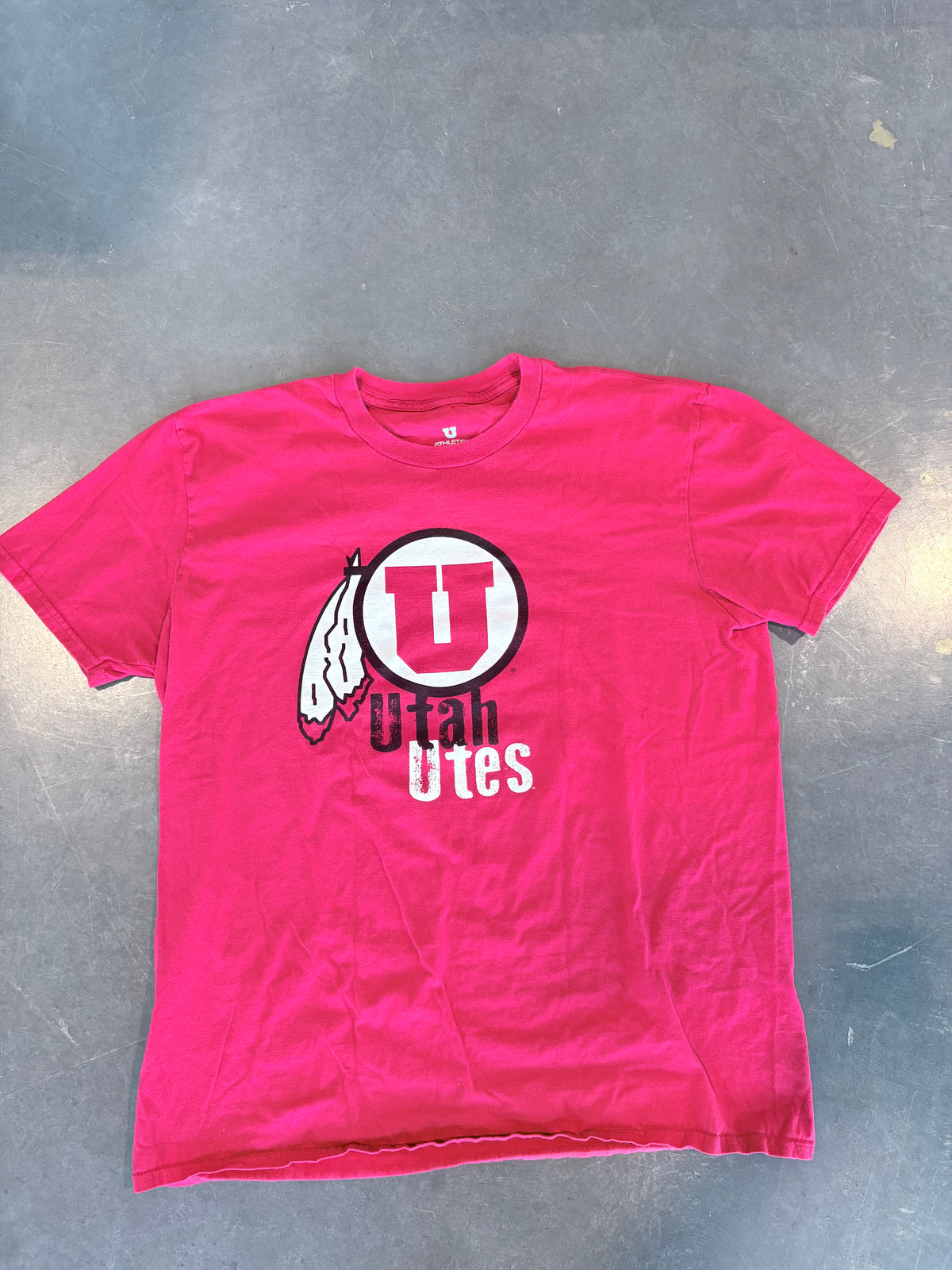 Utah Utes “Friends Don’t Let Friends Wear Blue” Holy War Graphic Tee